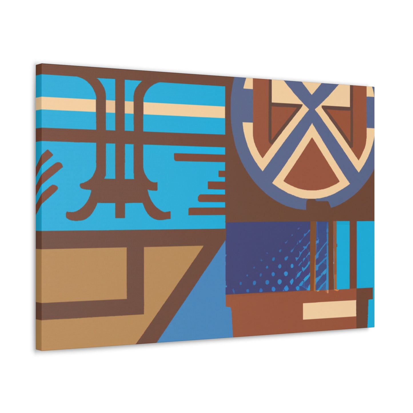 Vintage Curves - Midcentury - Canvas