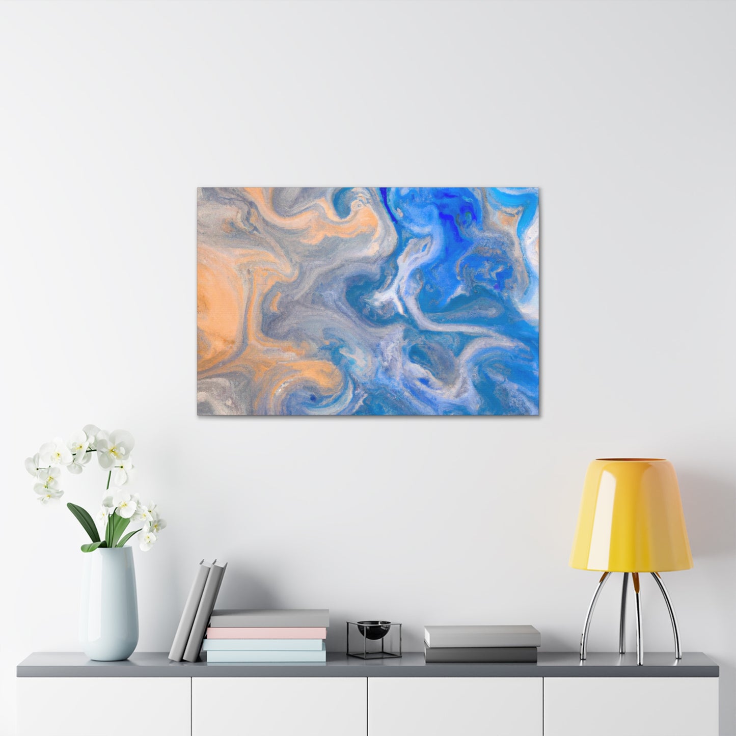 Water Swirl - Abstract Canvas