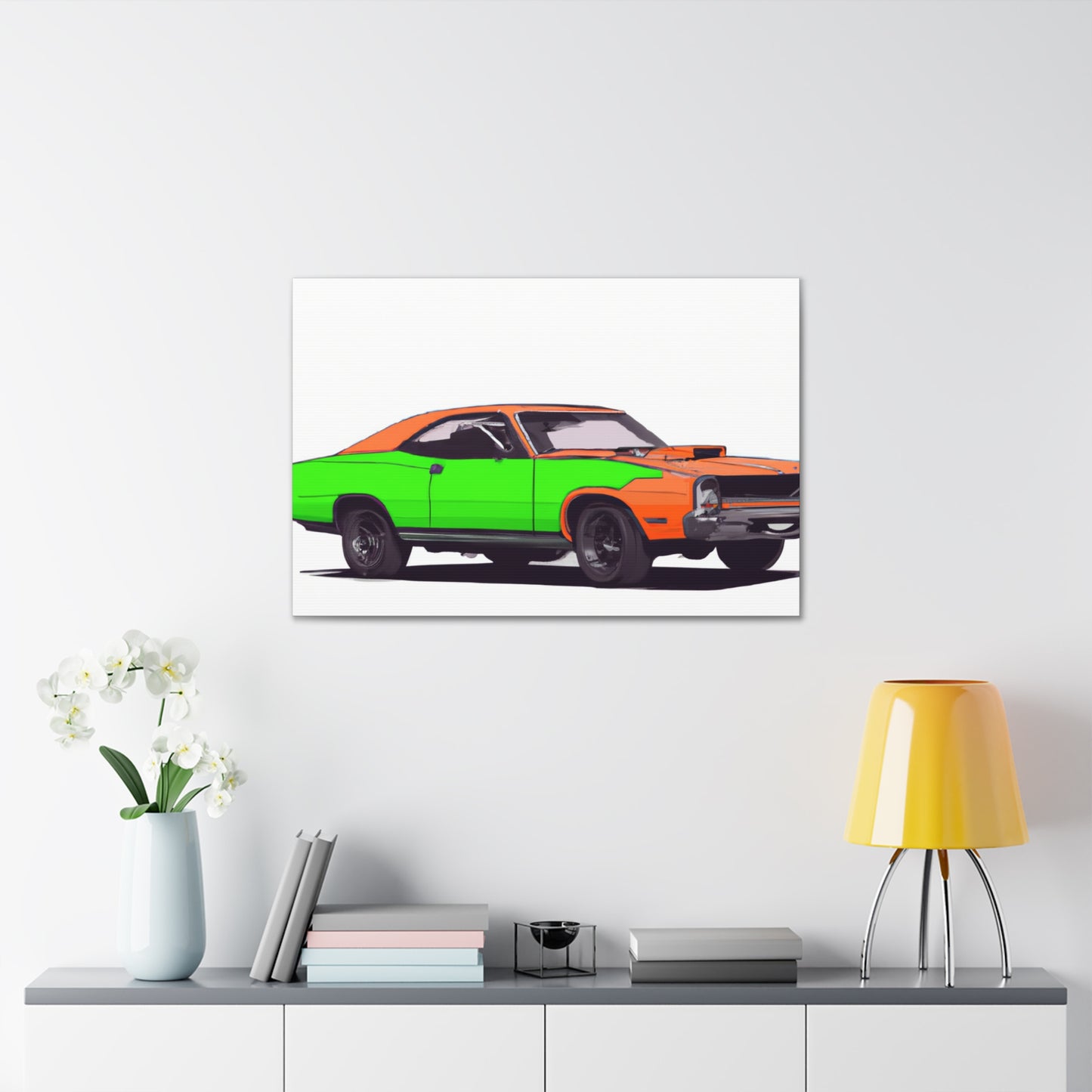 Rusty Impala - Automobile - Canvas
