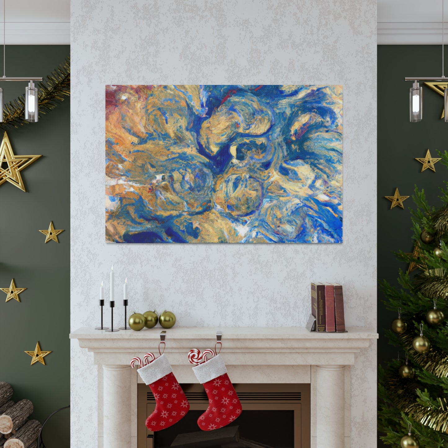 Hurricane - Abstract Canvas