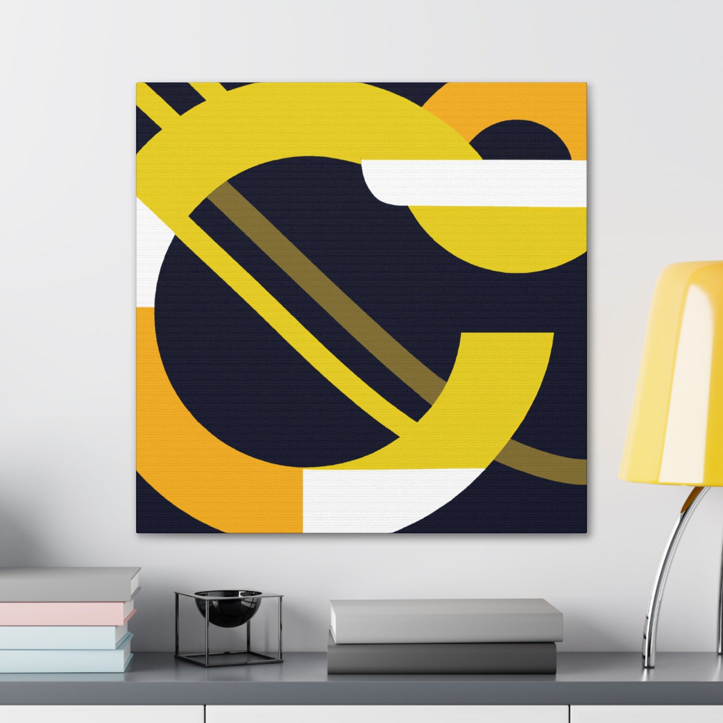 Atomic Nougat - Midcentury - Canvas