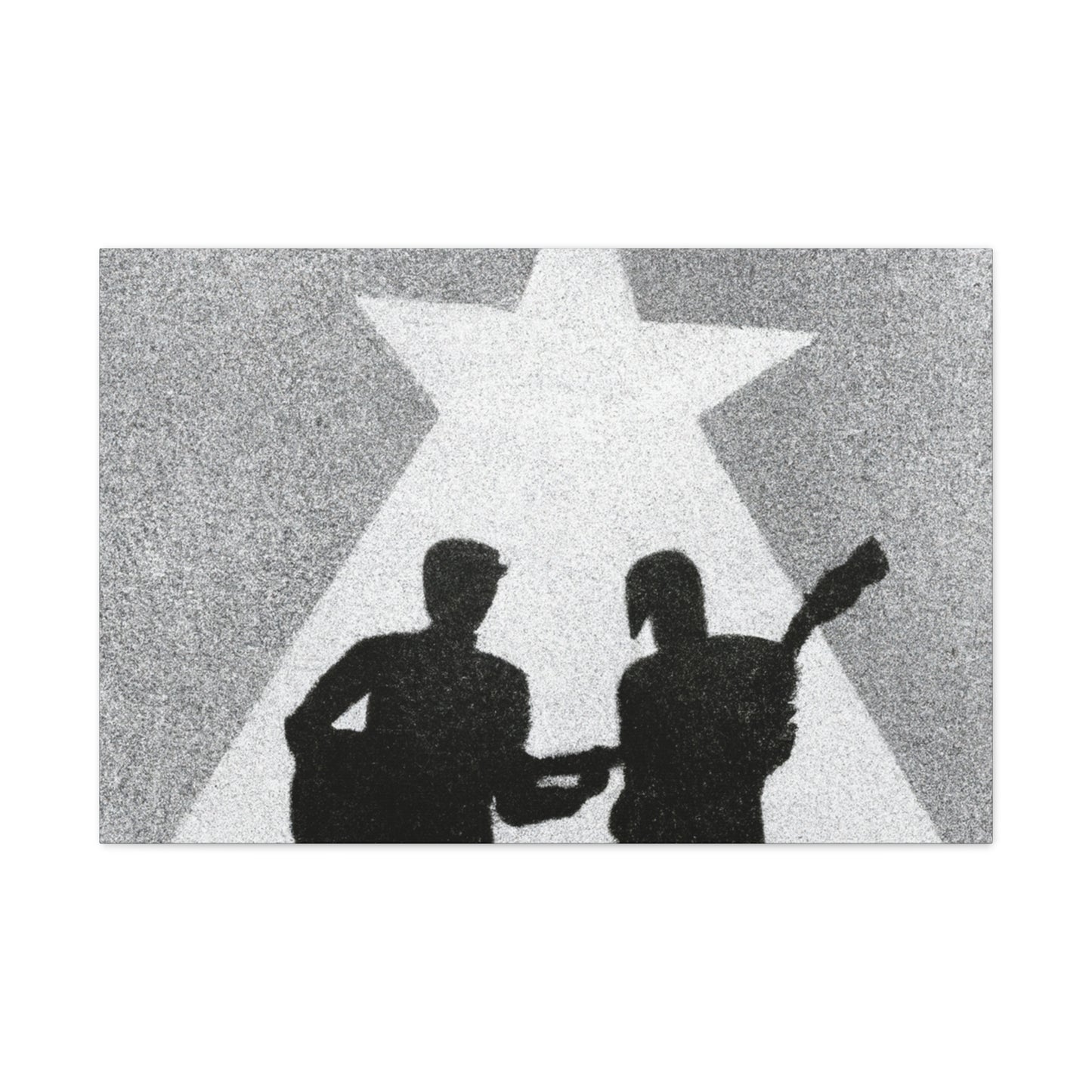 Hot Wax Records - Retro Music and Film Canvas