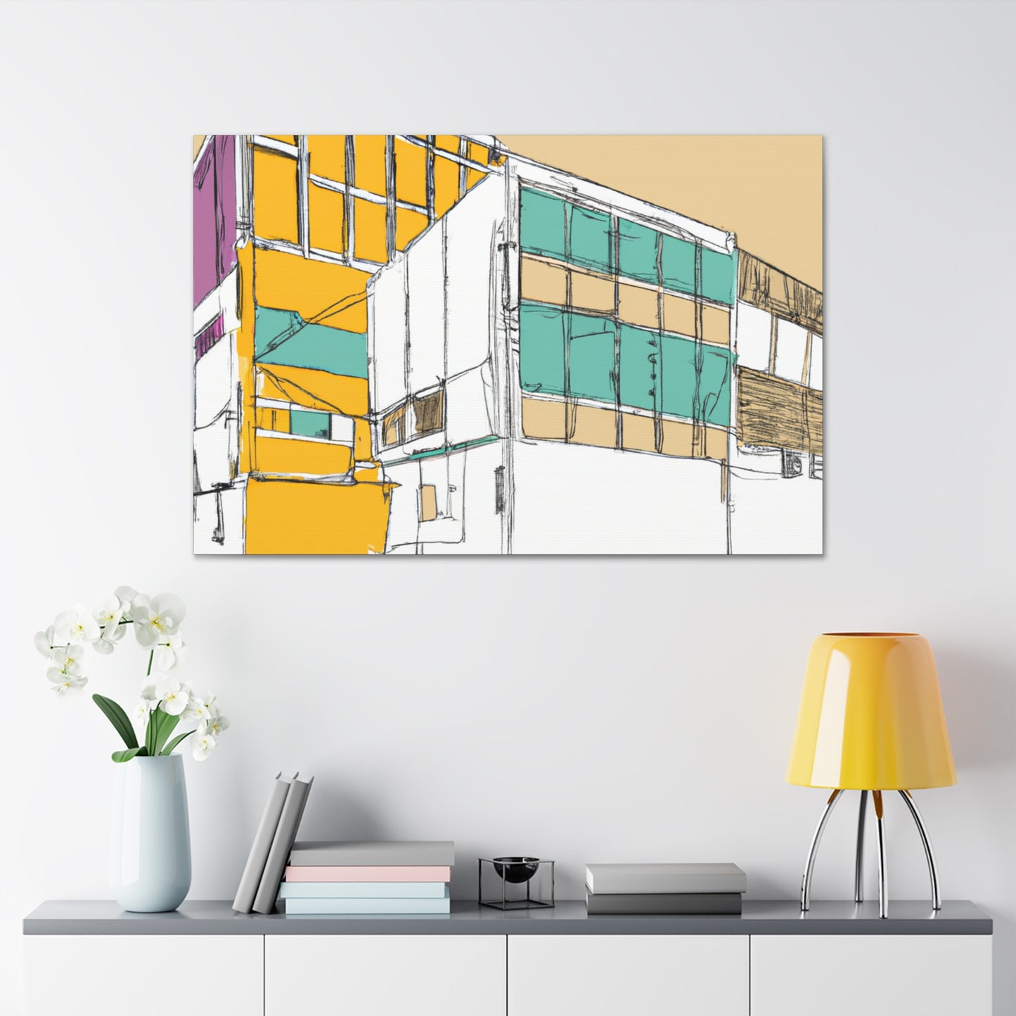 Sunny Day - Canvas - Architectural