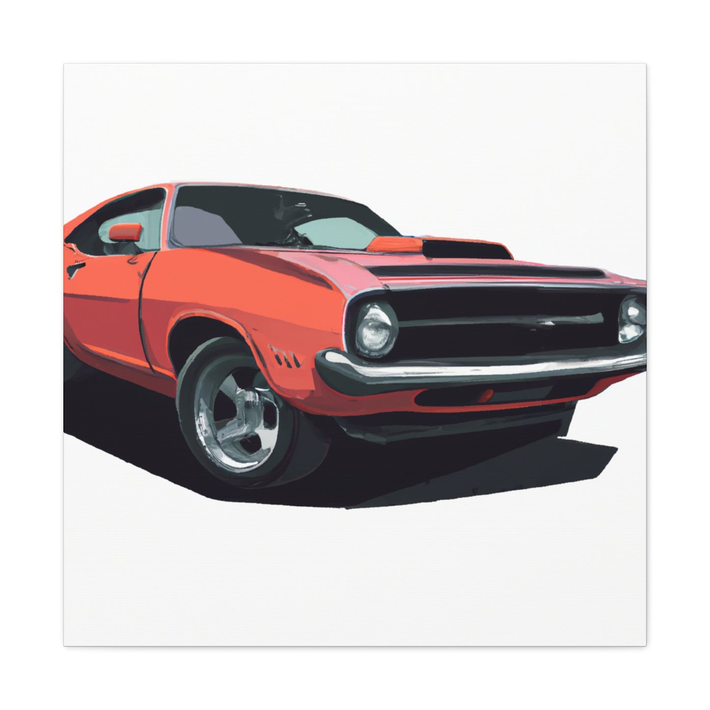 Muscle Mule - Automobile - Canvas