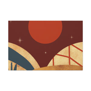 Faded Funk - Midcentury - Canvas