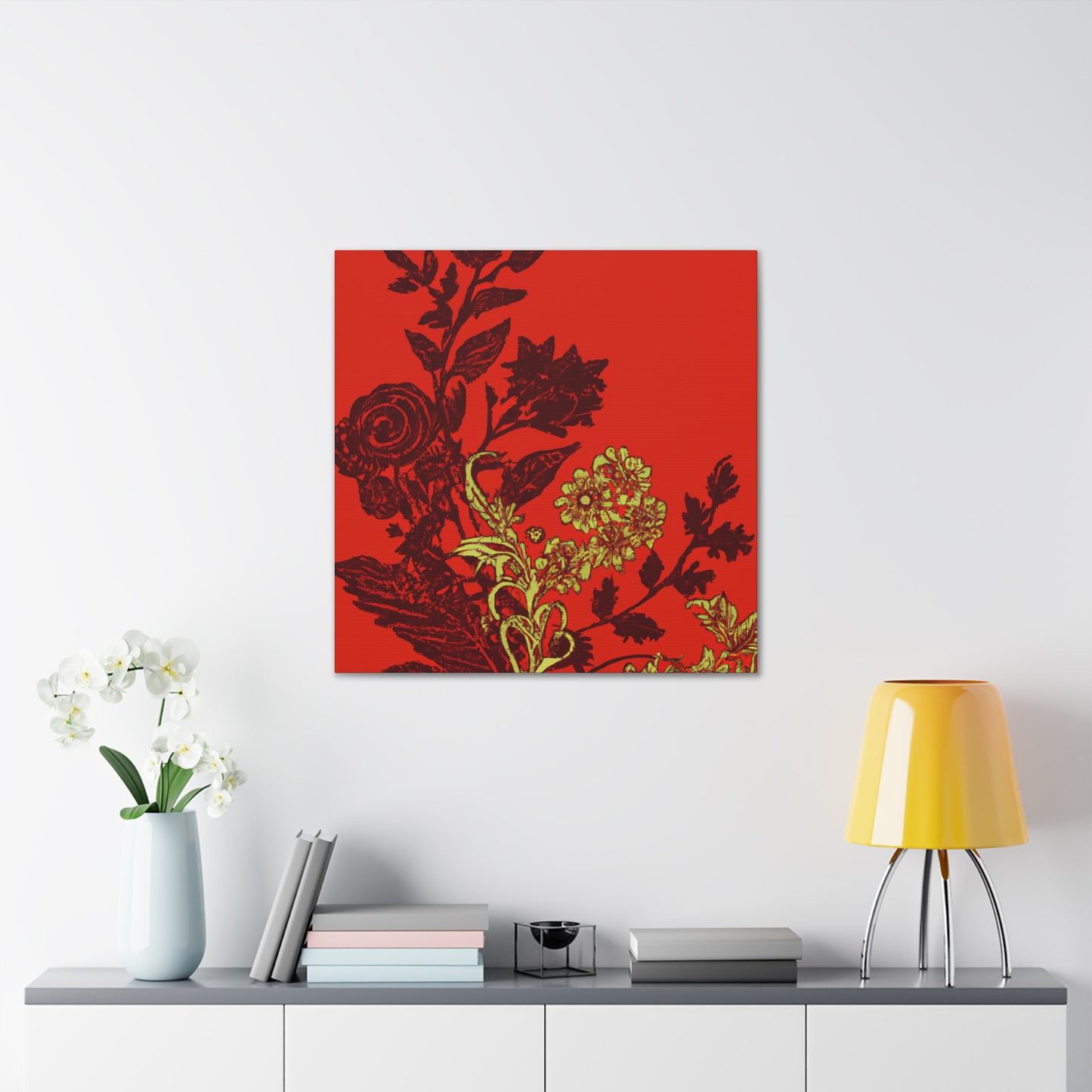 Sunburst-Floral - Canvas