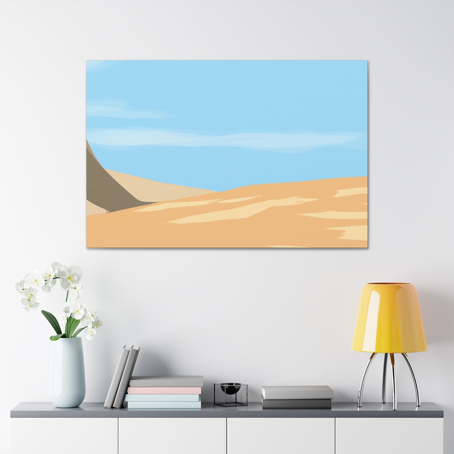 Desert Mirage - Landscape - Canvas