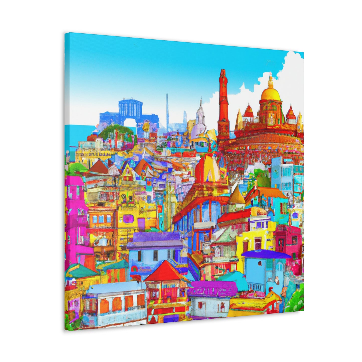 Tajmahal - Destination India - Canvas