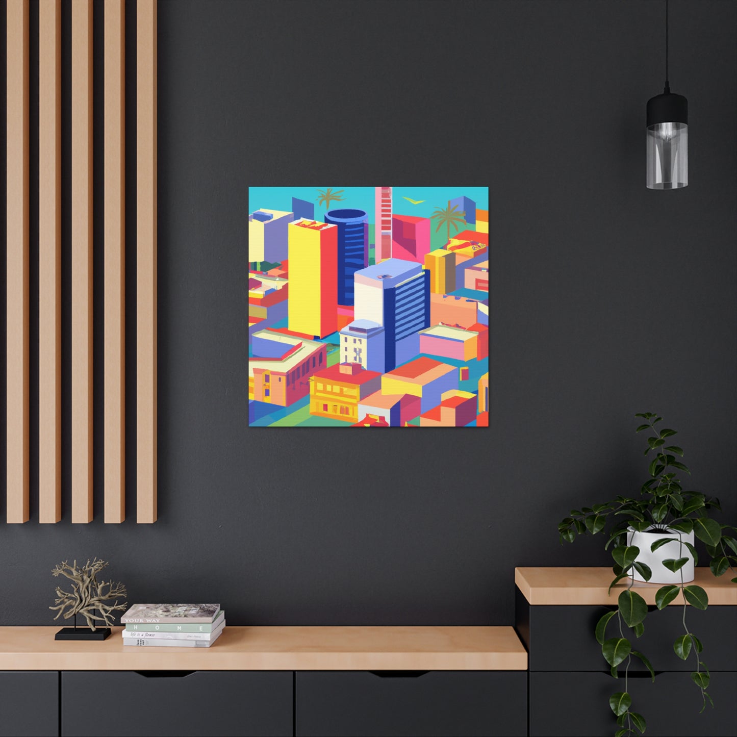 Nina Santos - South America Canvas