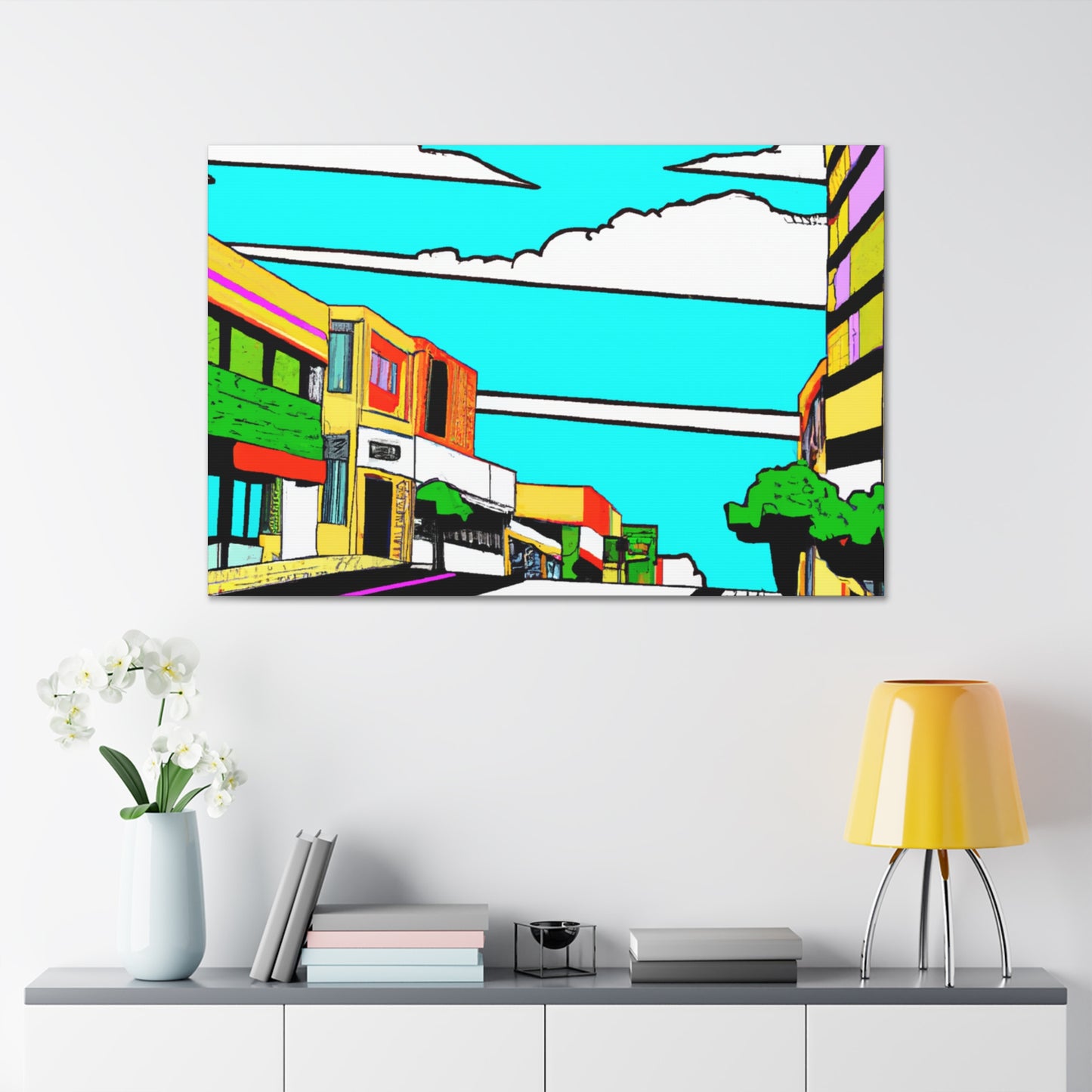 Cinema Avenue - Pop Art Canvas