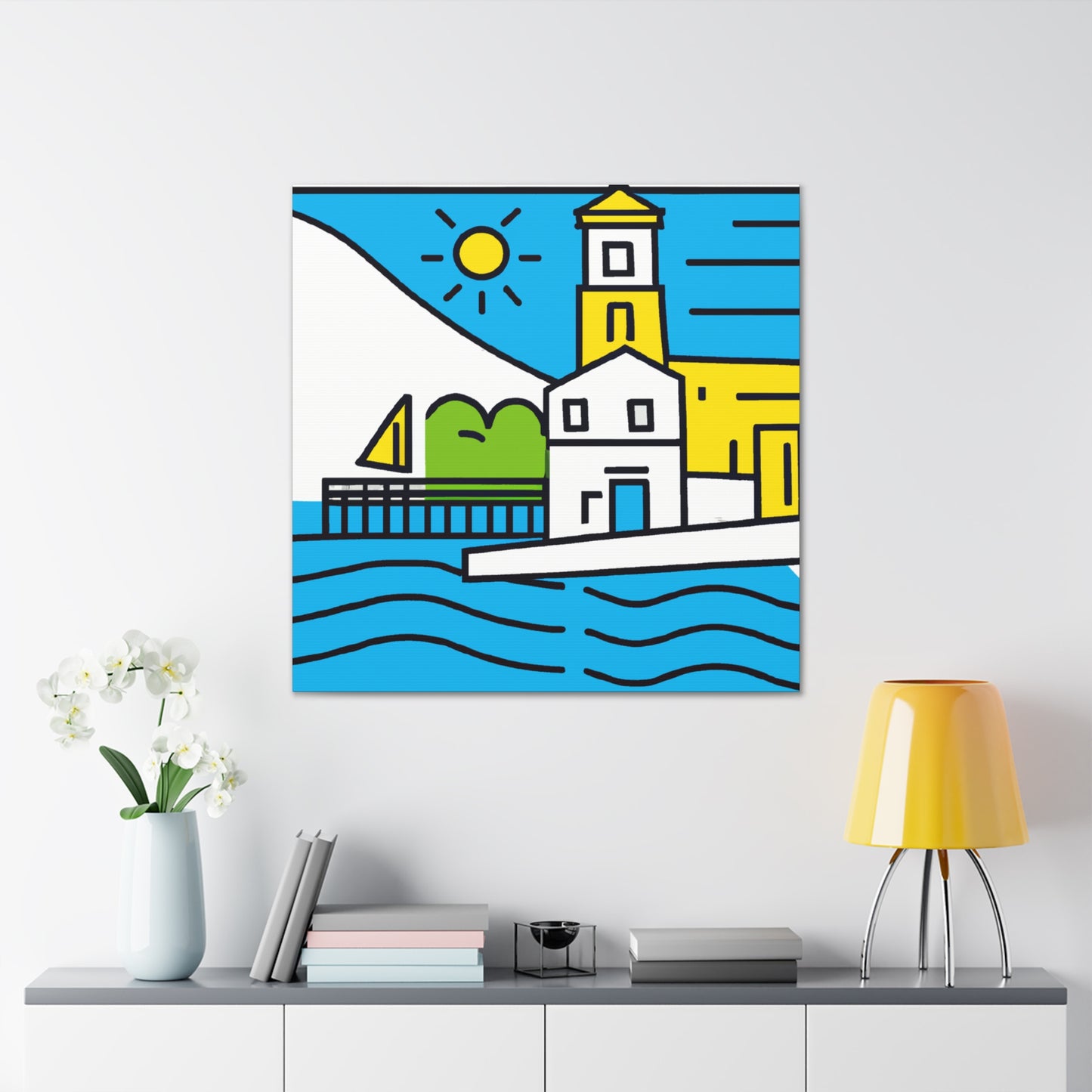Edge Contrasts - Minimalism - Canvas