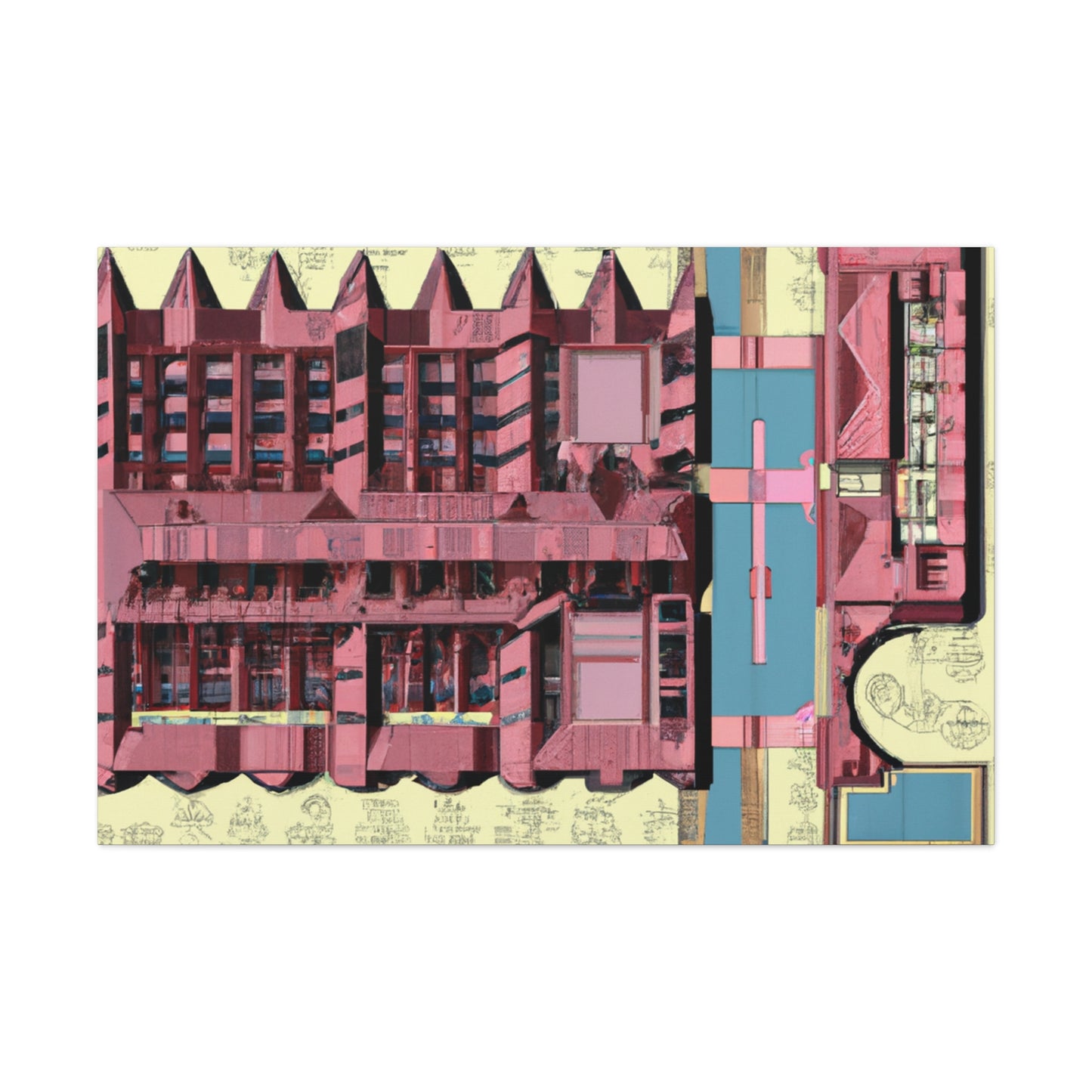 Dorothea Agusta - Canvas - Architectural