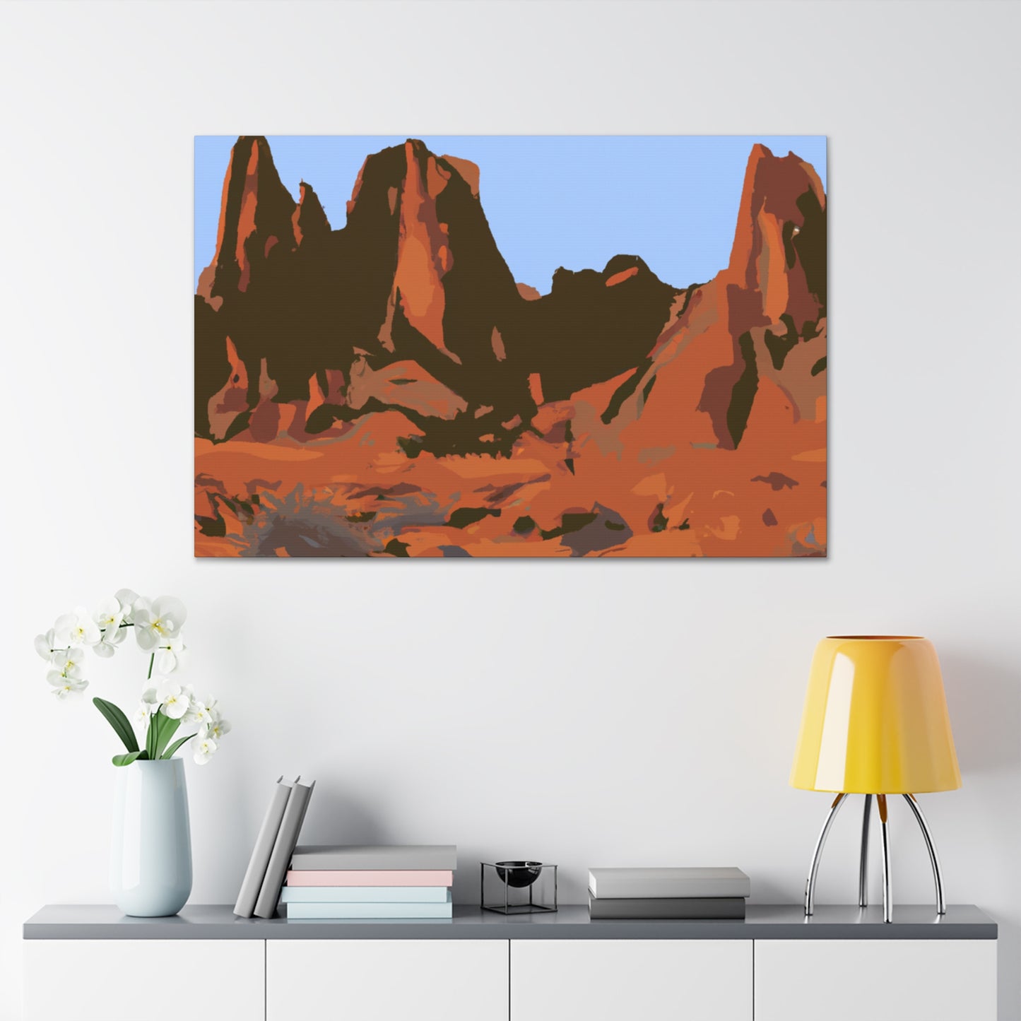 Tumbleweed Tundra - Landscape - Canvas
