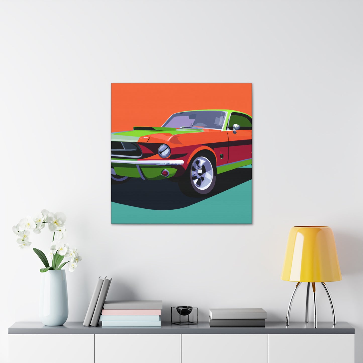 Flame Thrower - Automobile - Canvas