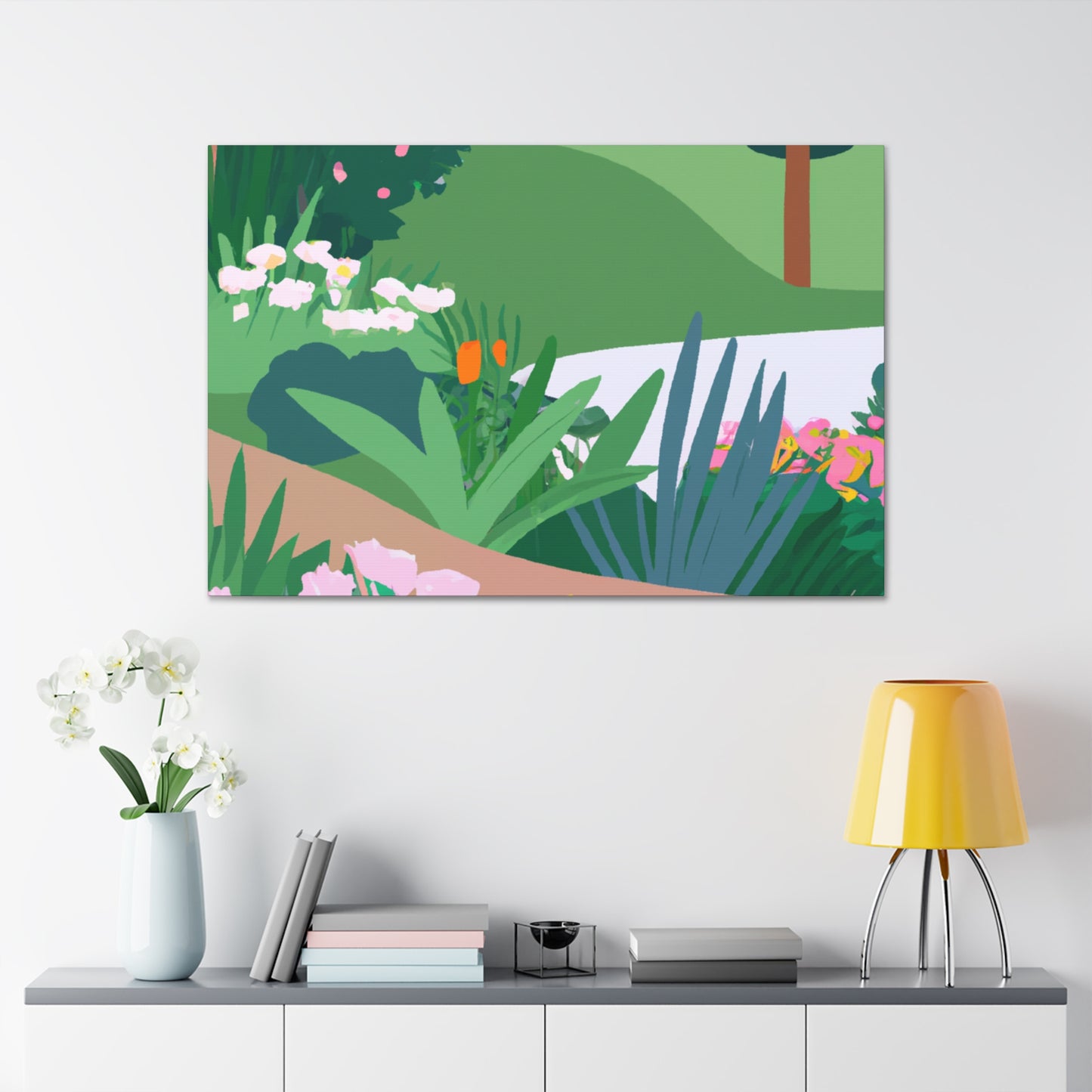 Meadow Meadow-Landscape - Canvas