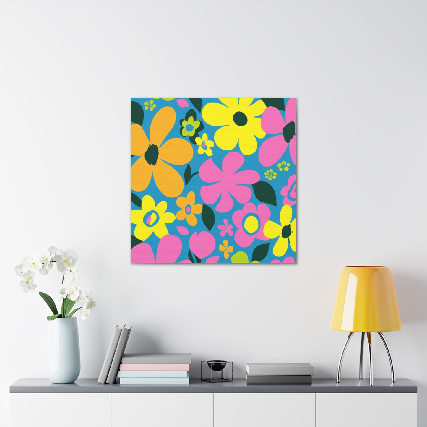 Honeydew - Floral - Canvas