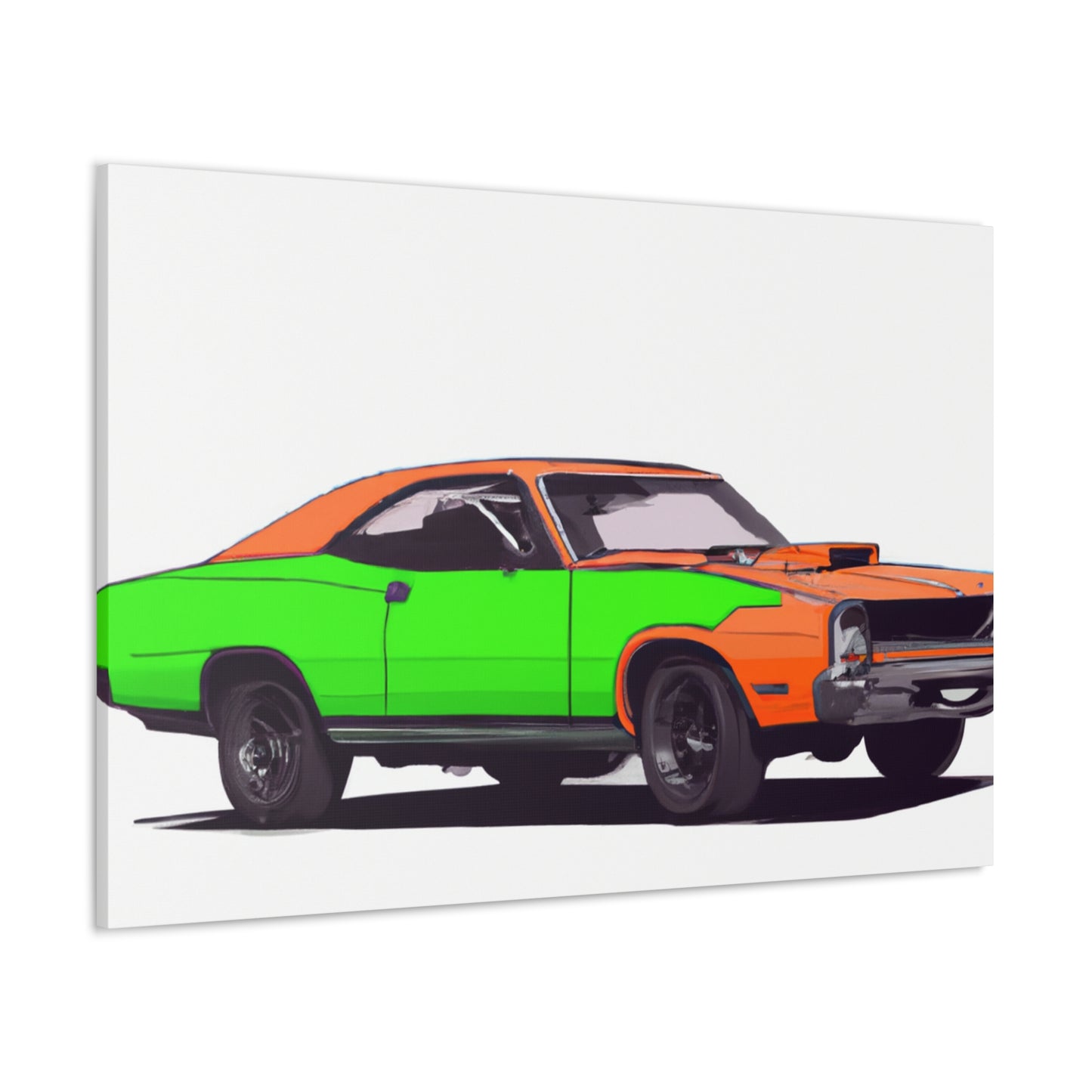 Rusty Impala - Automobile - Canvas