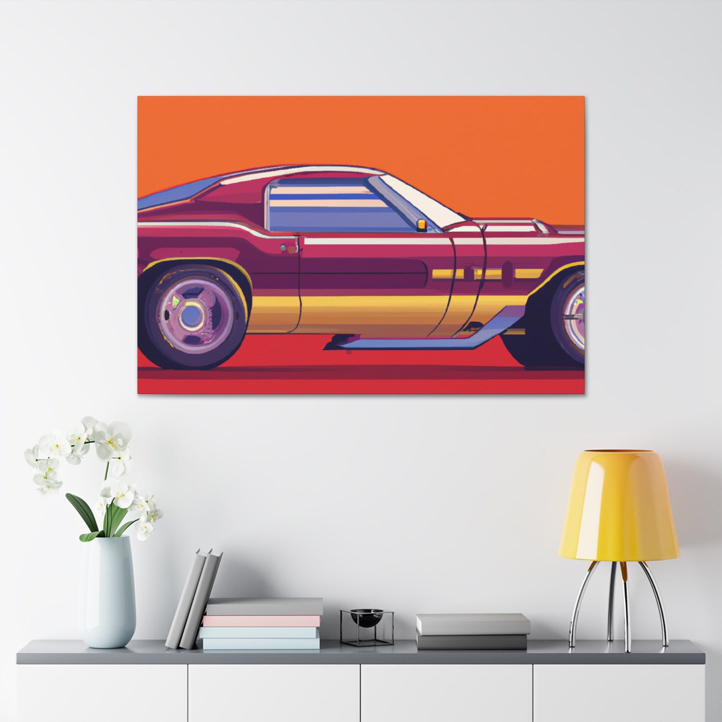 Blastoff Bronco - Automobile - Canvas