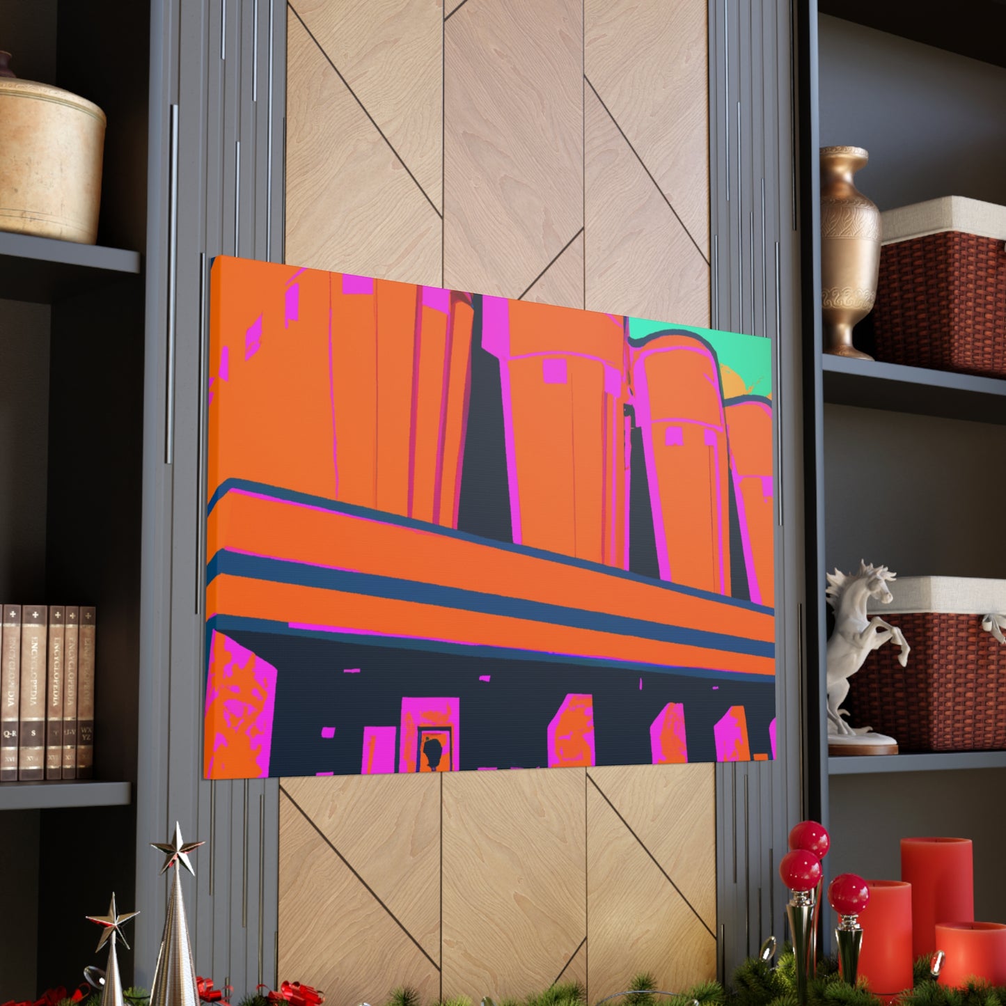 Fantasia's Orange Fifties! - Canvas - Pop Art
