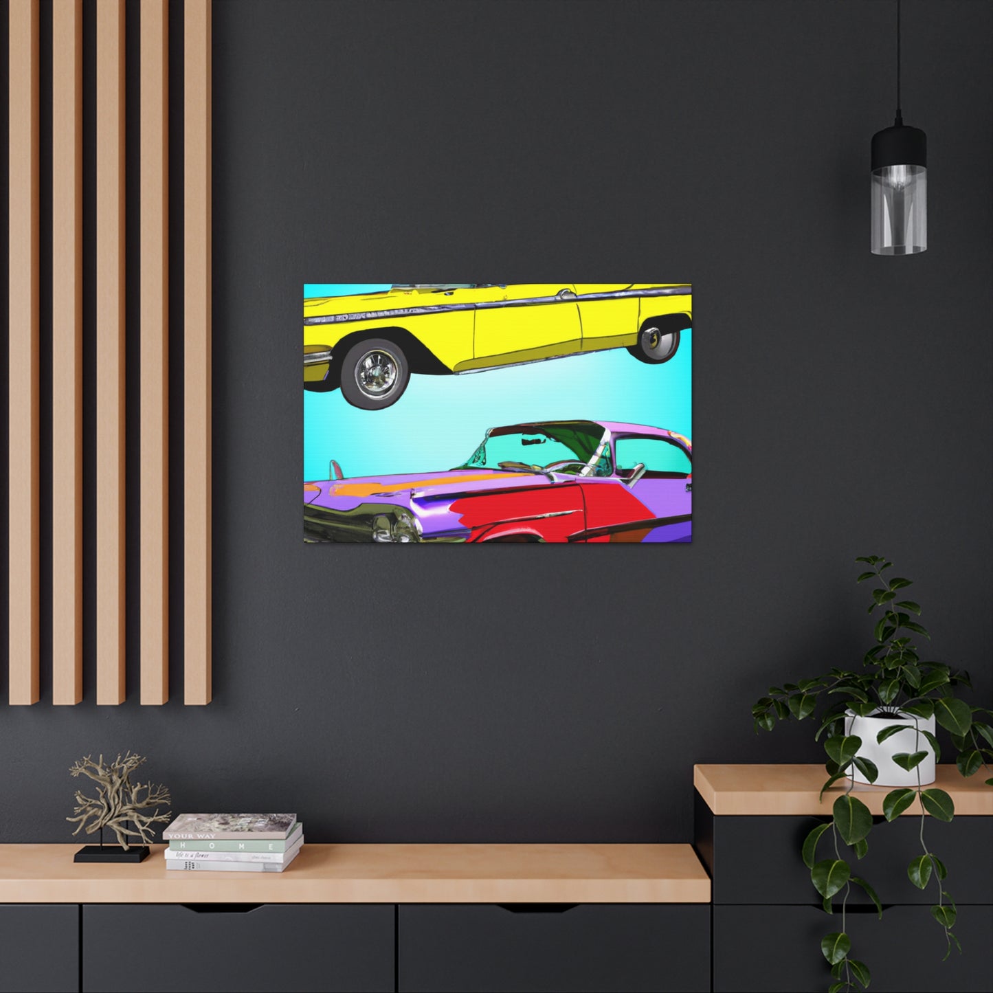 "Vintage Roadsters" - Automobile Canvas