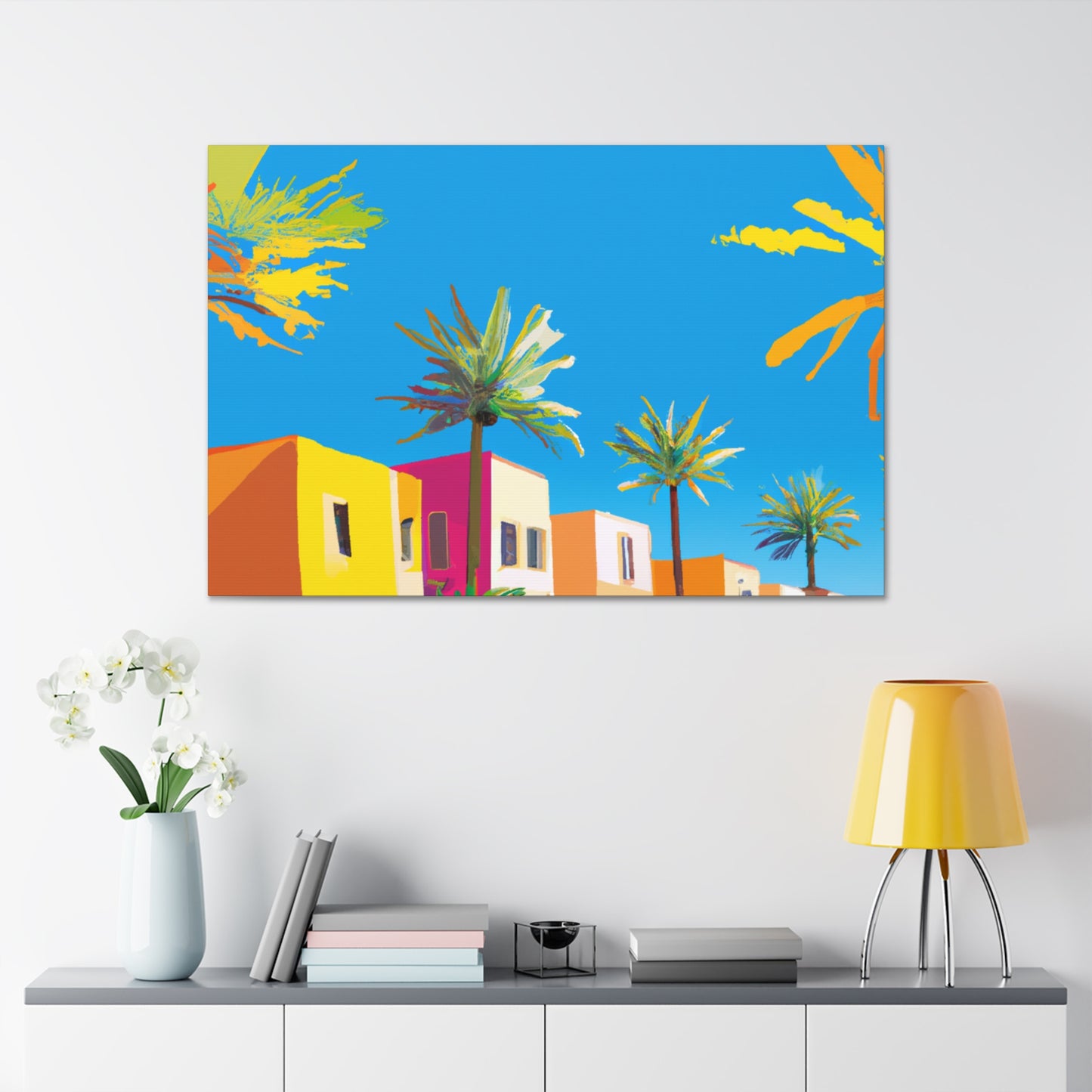 Desert Mirage - Architectural - Canvas