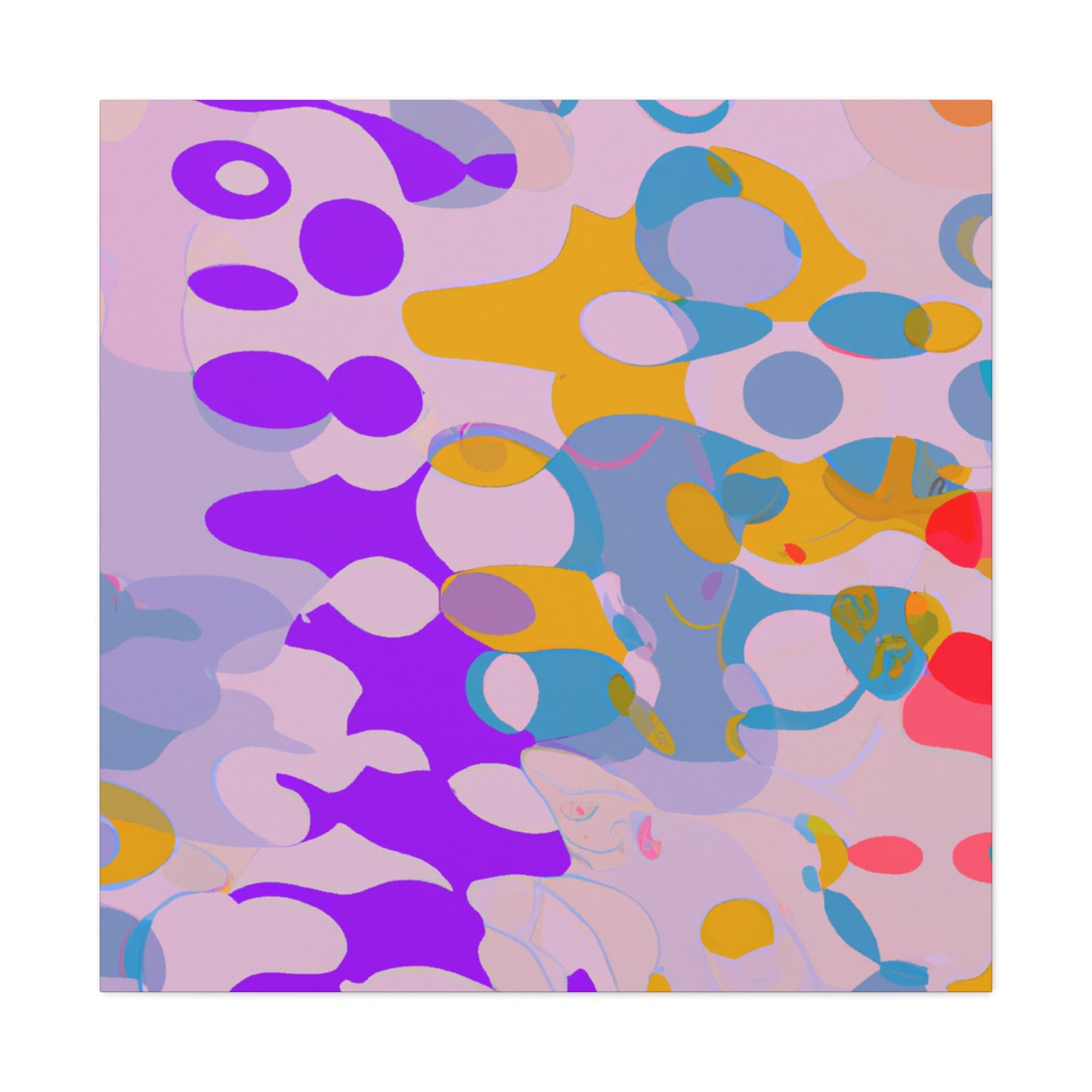 Flowing Love - Abstract - Canvas