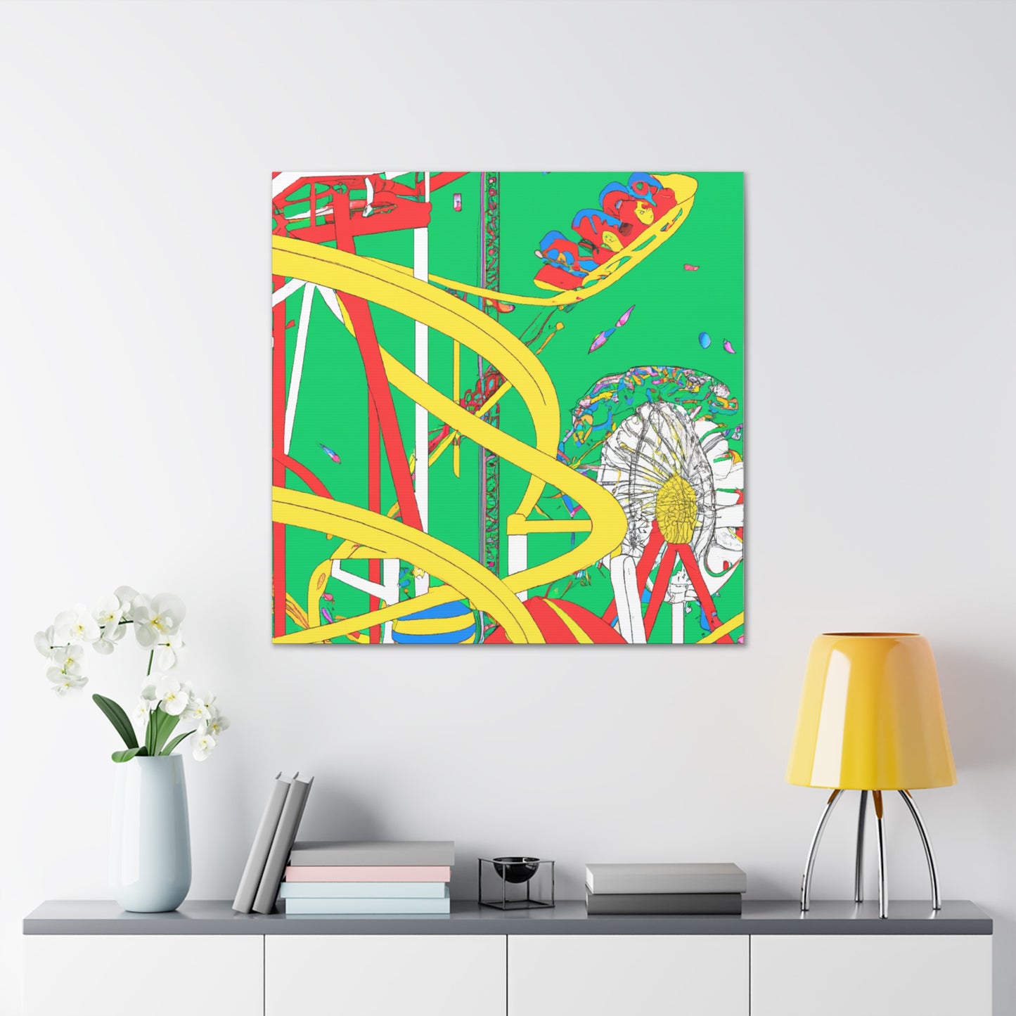 Fizztopia - Amusement - Canvas