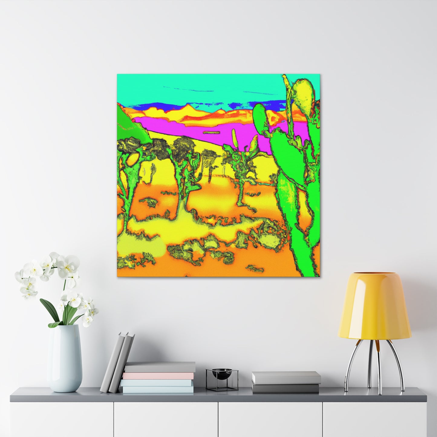 Parched Horizon- Landscape - Canvas