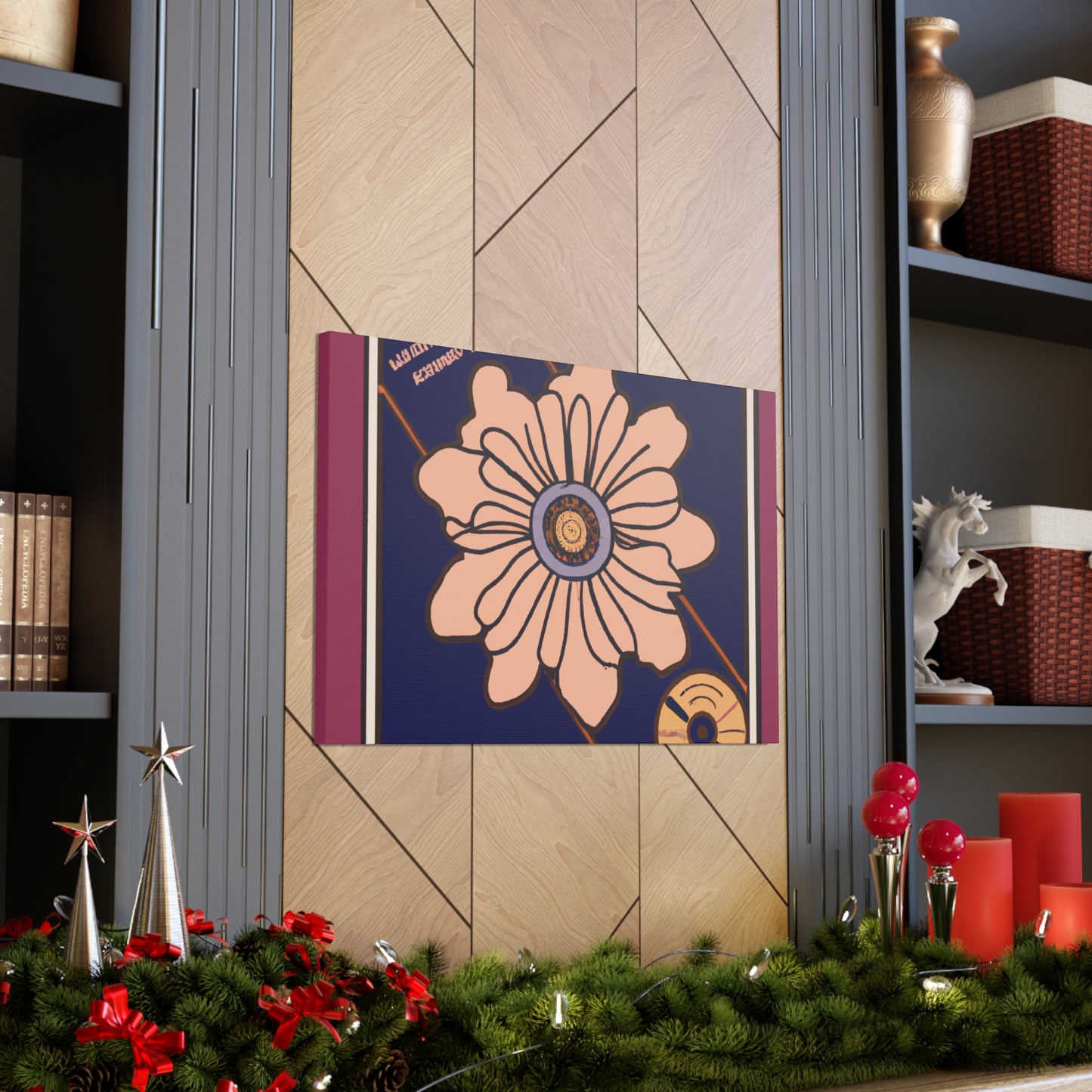 Smiling Bandicoot. - Floral Canvas
