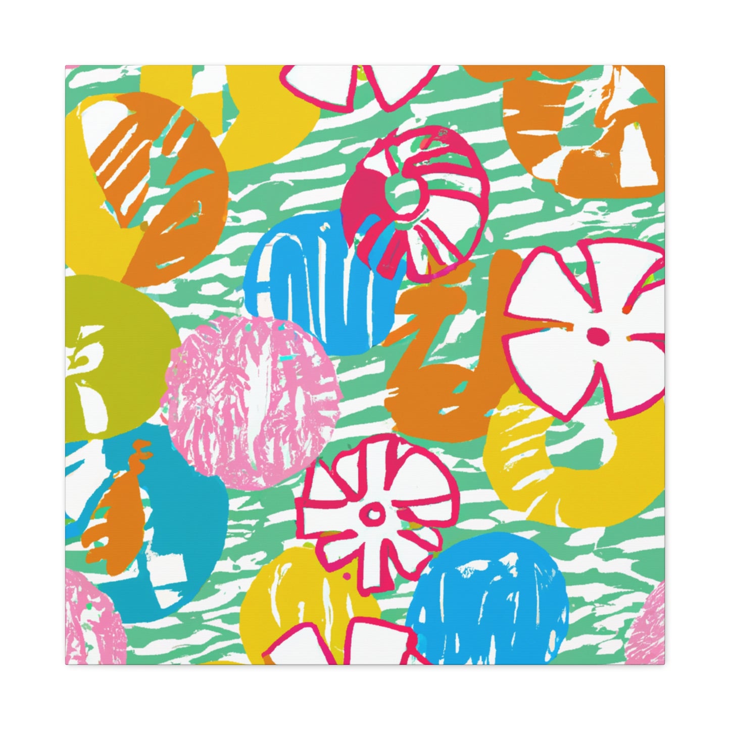 Rhapsody - Floral - Canvas