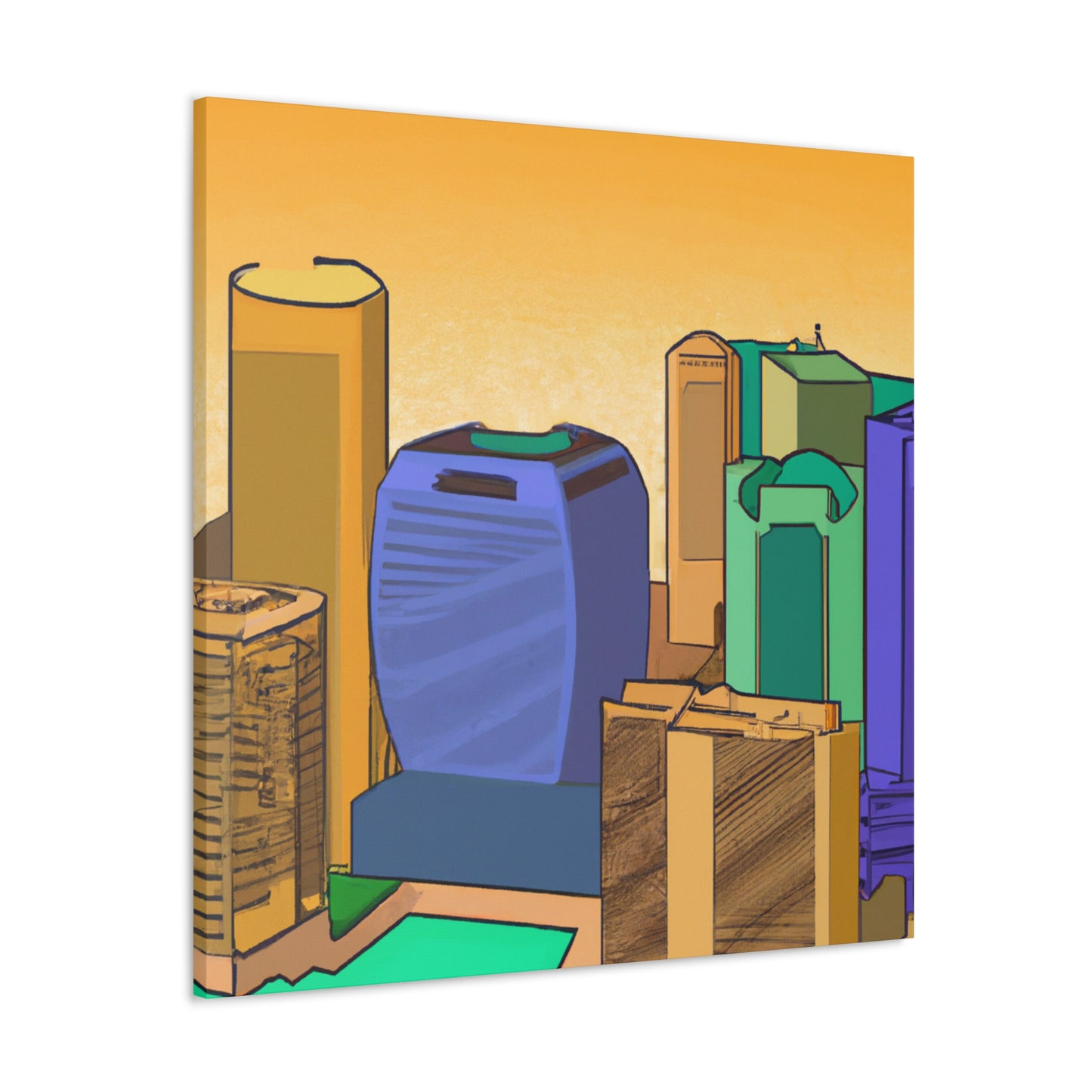 Jasmal - Middle East - Canvas