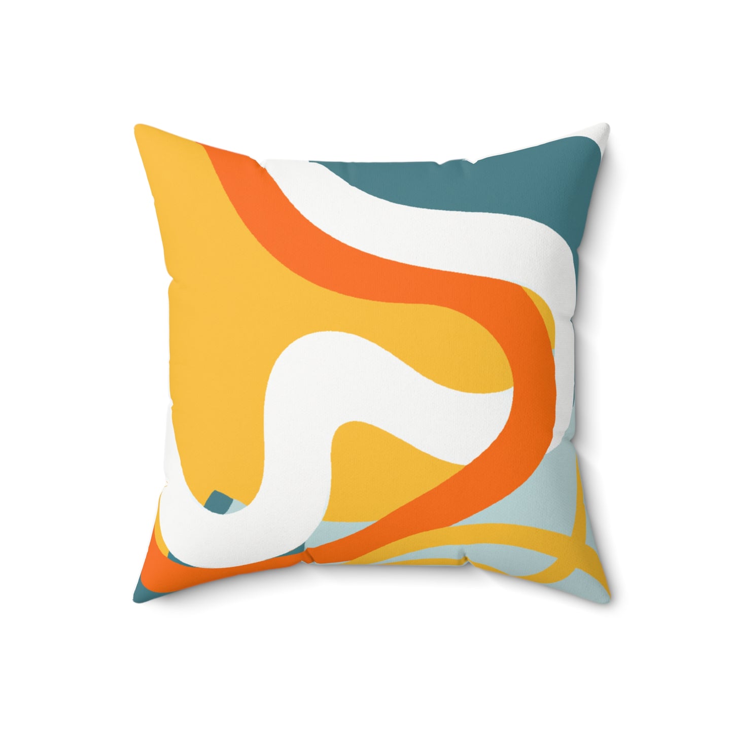 Spun Polyester Square Pillow