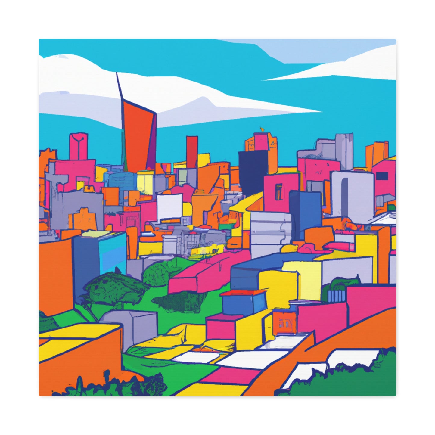 Jorge Romero Cruz - South America Canvas