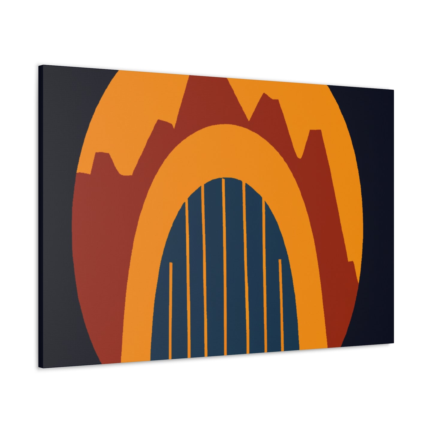 Eternal Radiance - Midcentury - Canvas