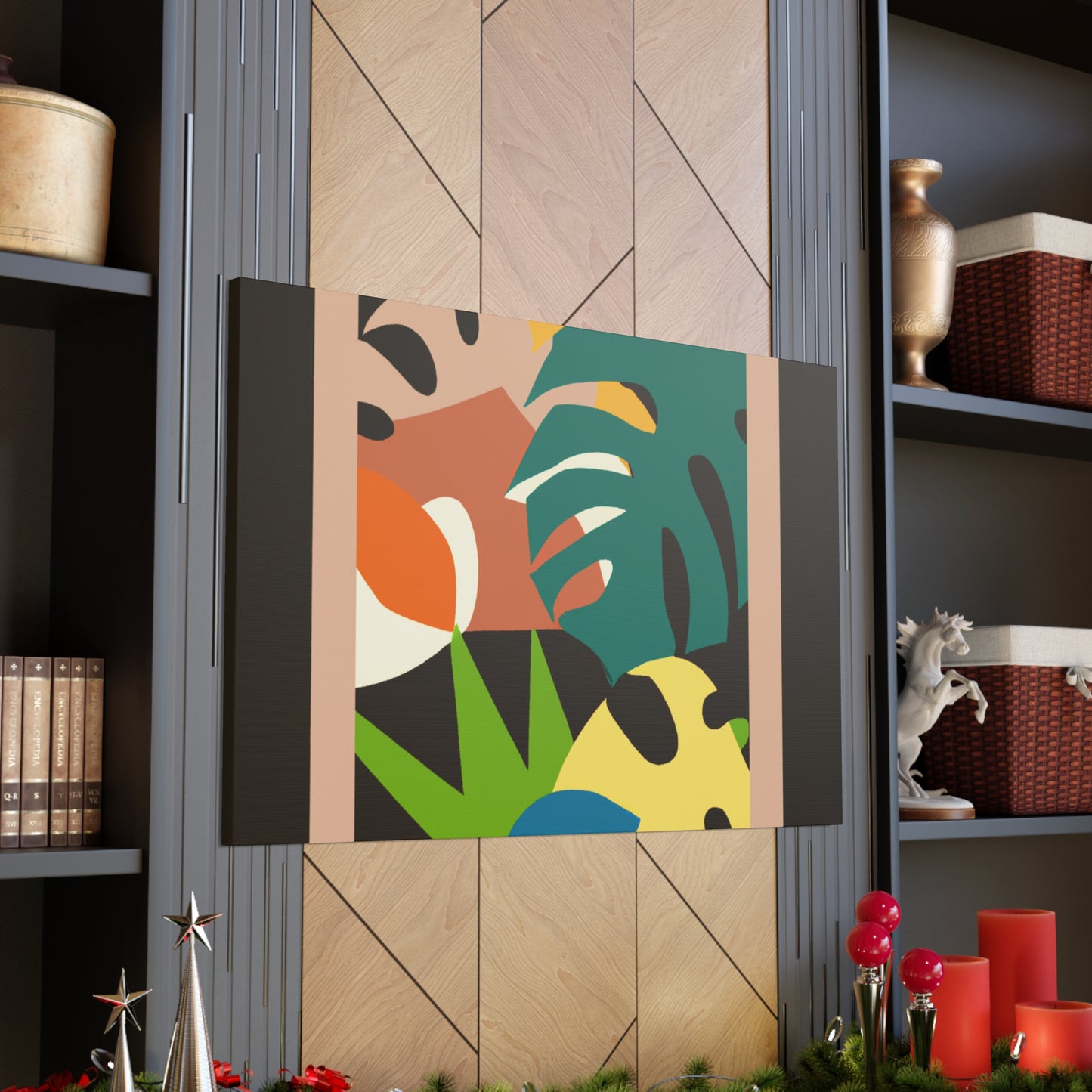 Flufftail Squirreldeer - Midcentury Canvas