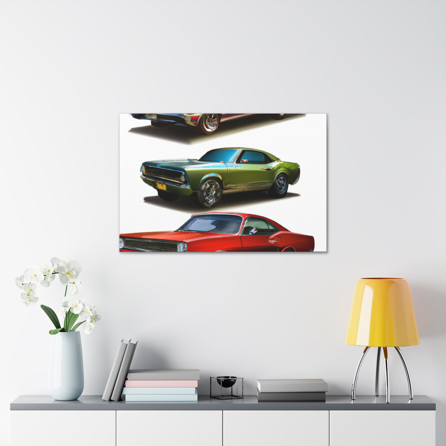 Firehawk - Automobile - Canvas