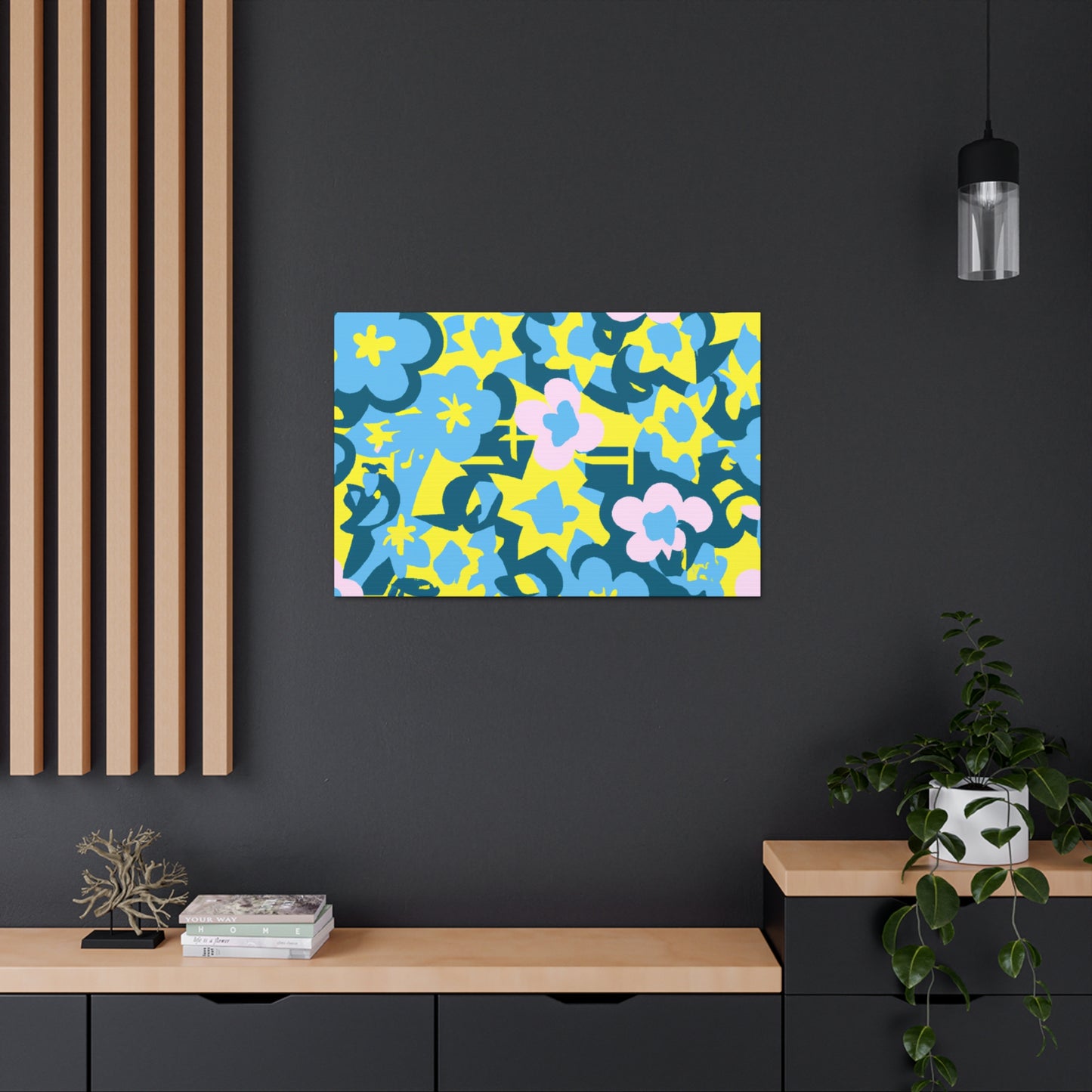 "Floral Fantasia" - Floral Canvas