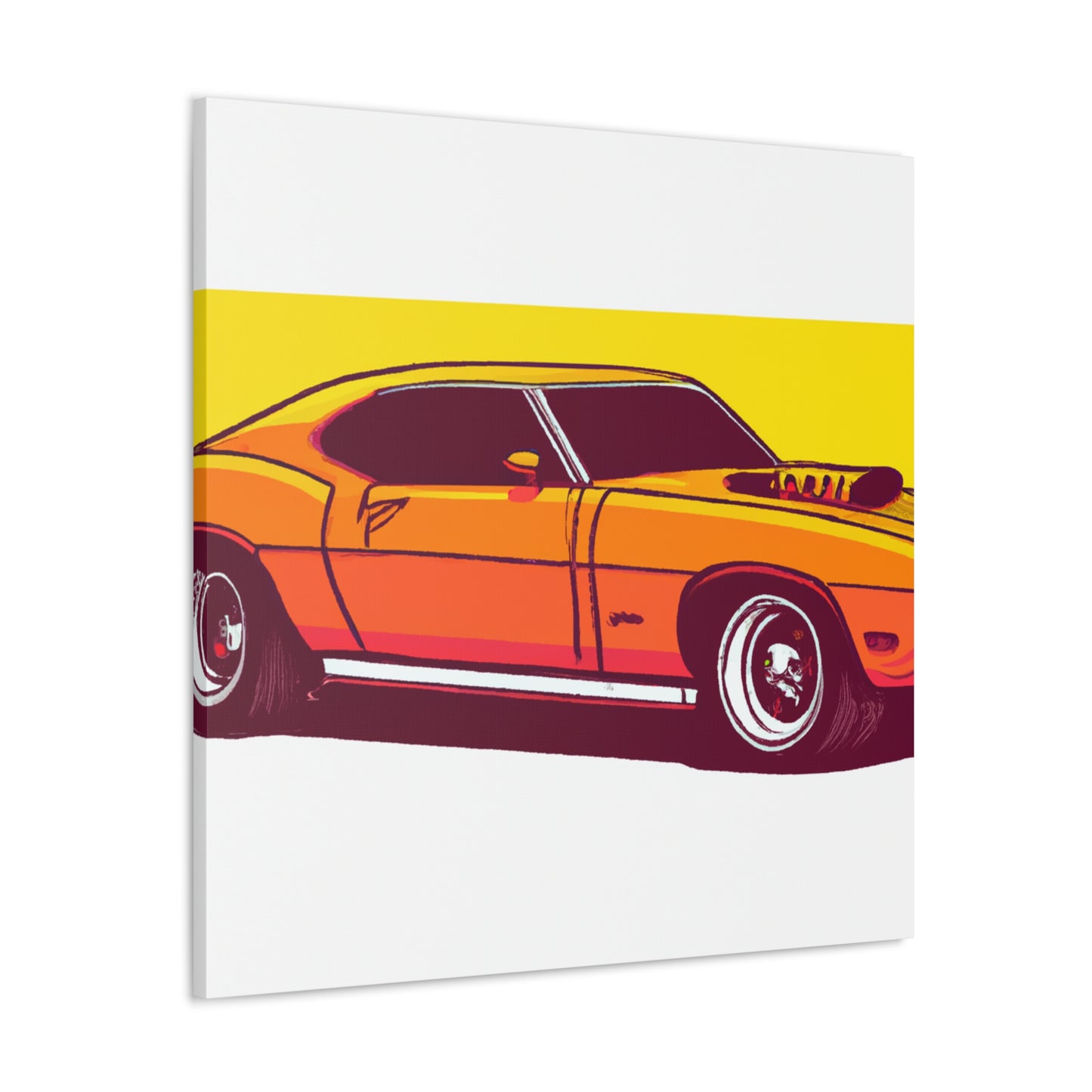 Traditional Flash - Automobile - Canvas