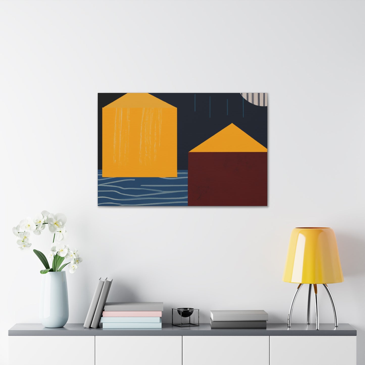 Rise Up - Midcentury Canvas