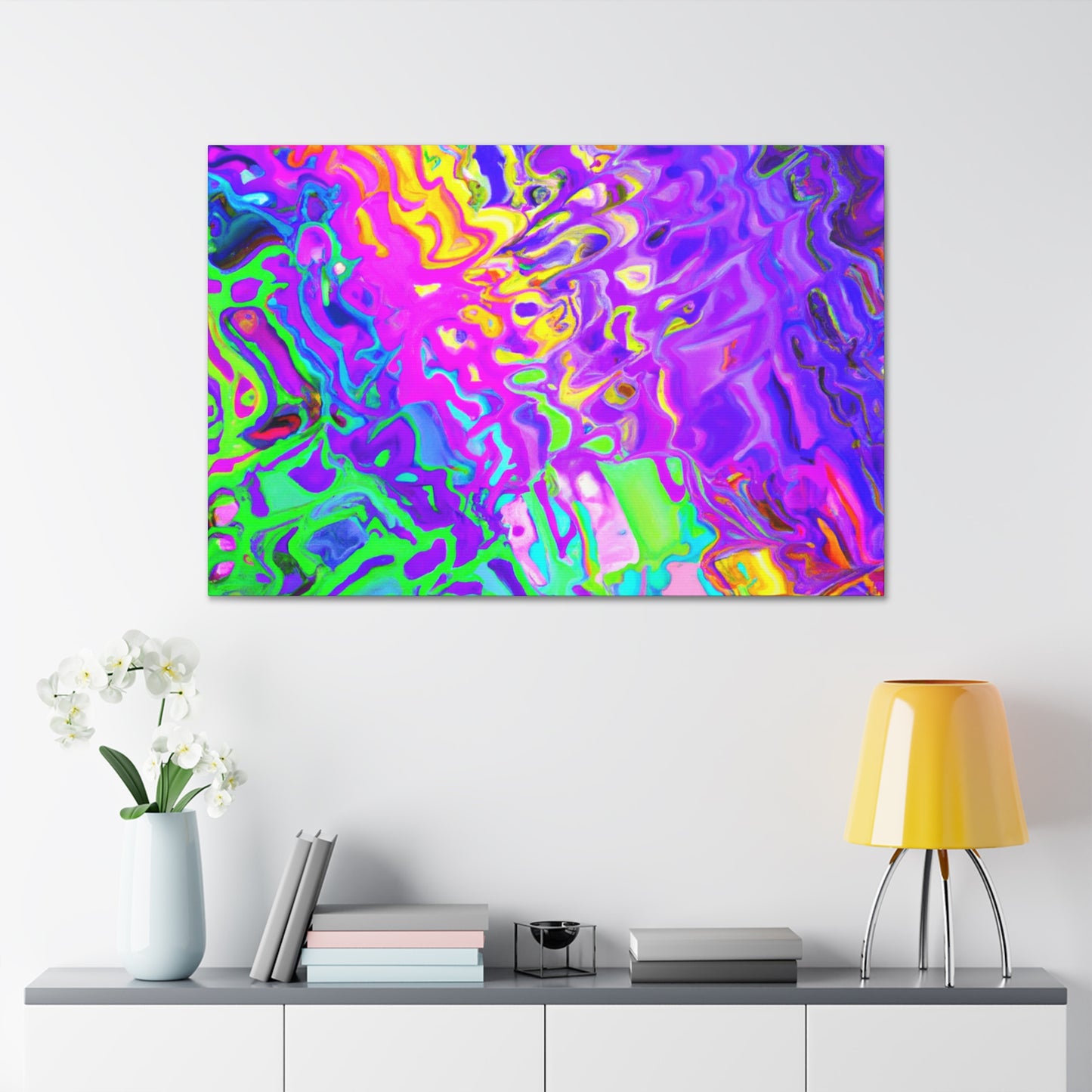 Wonder World - Canvas - Abstract