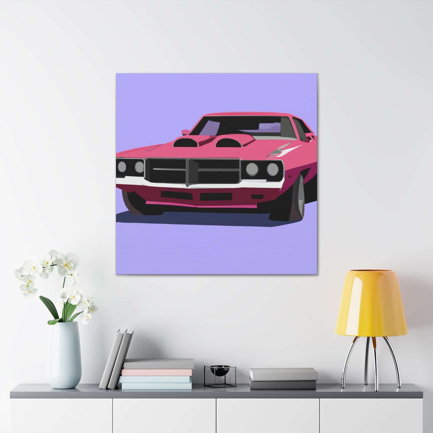 Hotrod Homerun - Automobile - Canvas