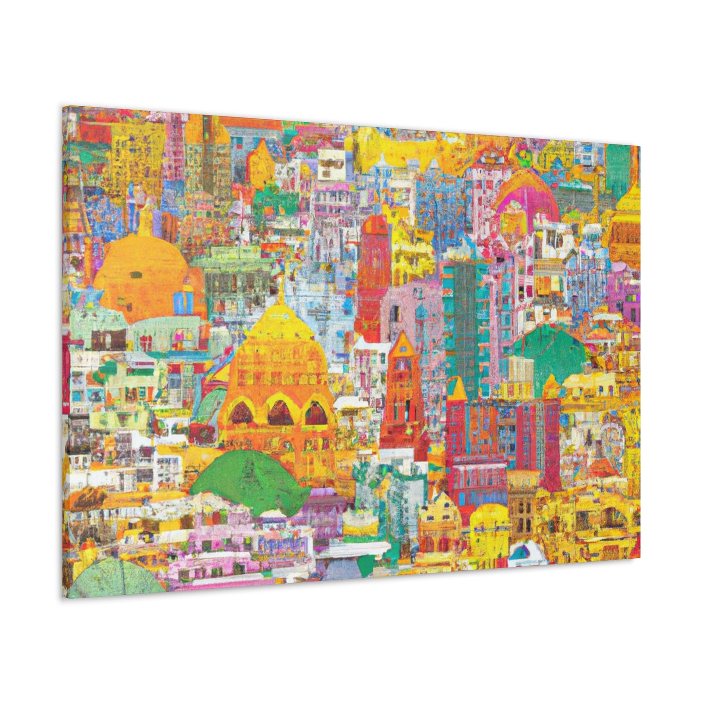 Vibrant Varanasi - Destination India - Canvas