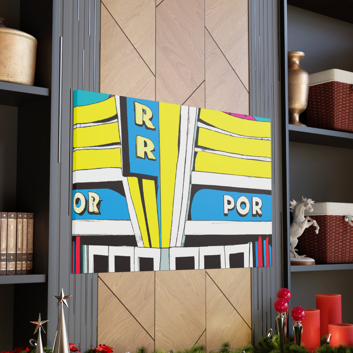"Hoot 'n Holler Driving Range" - Canvas - Pop Art