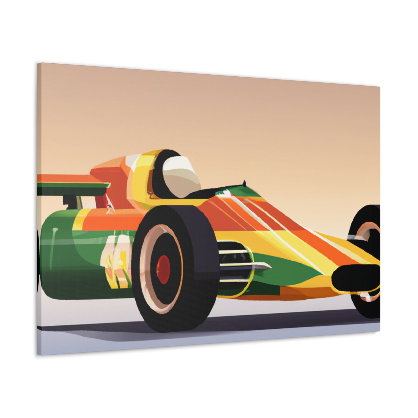 Lightning Flash - Automobile - Canvas