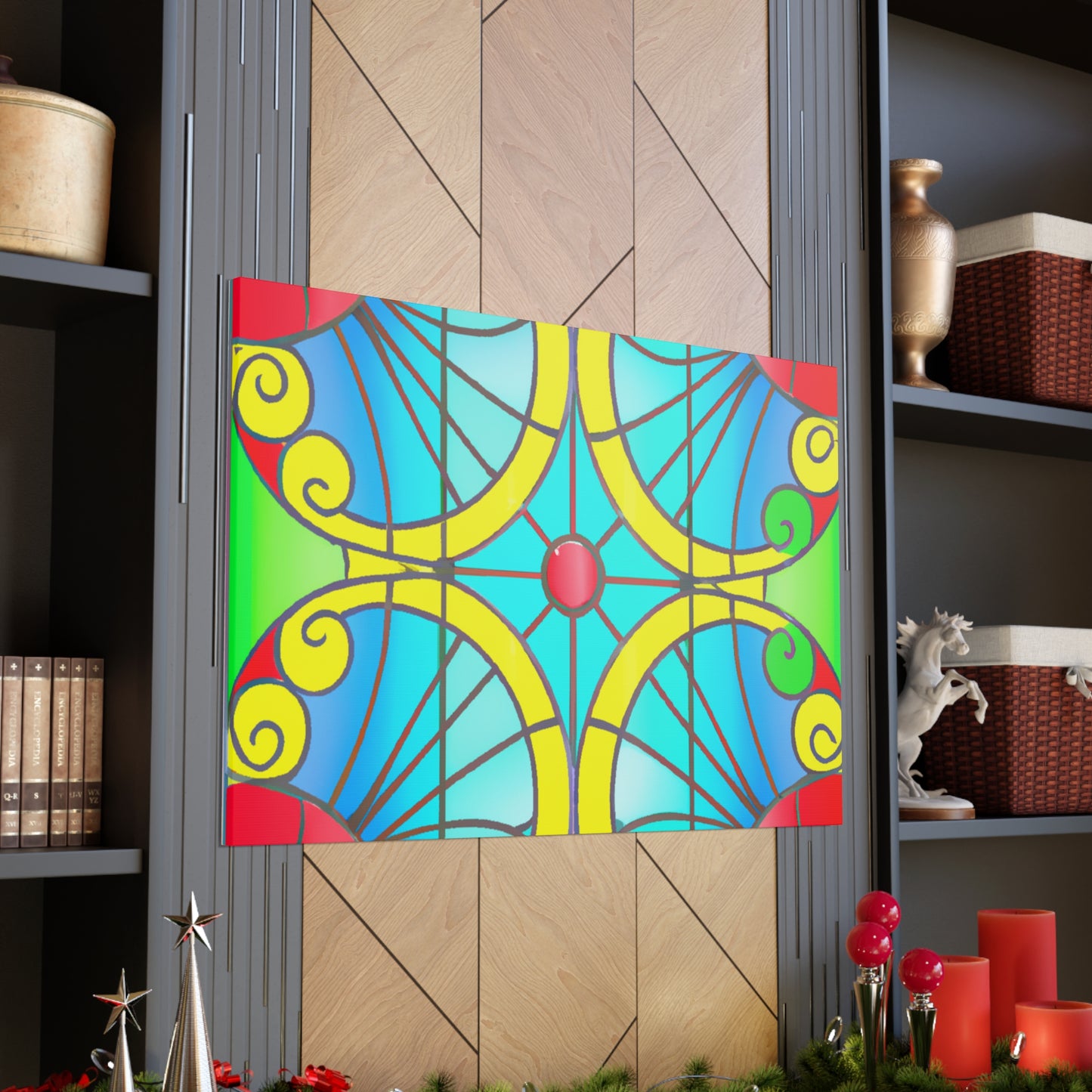 Circular Tile - Glass Canvas