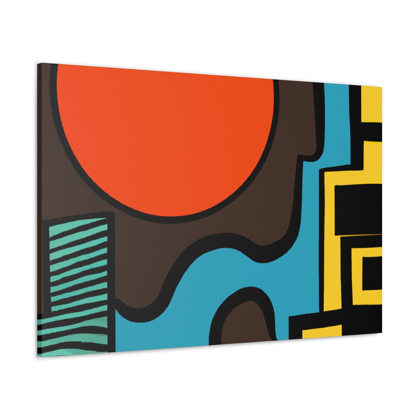 Fading Sunlight - Midcentury - Canvas