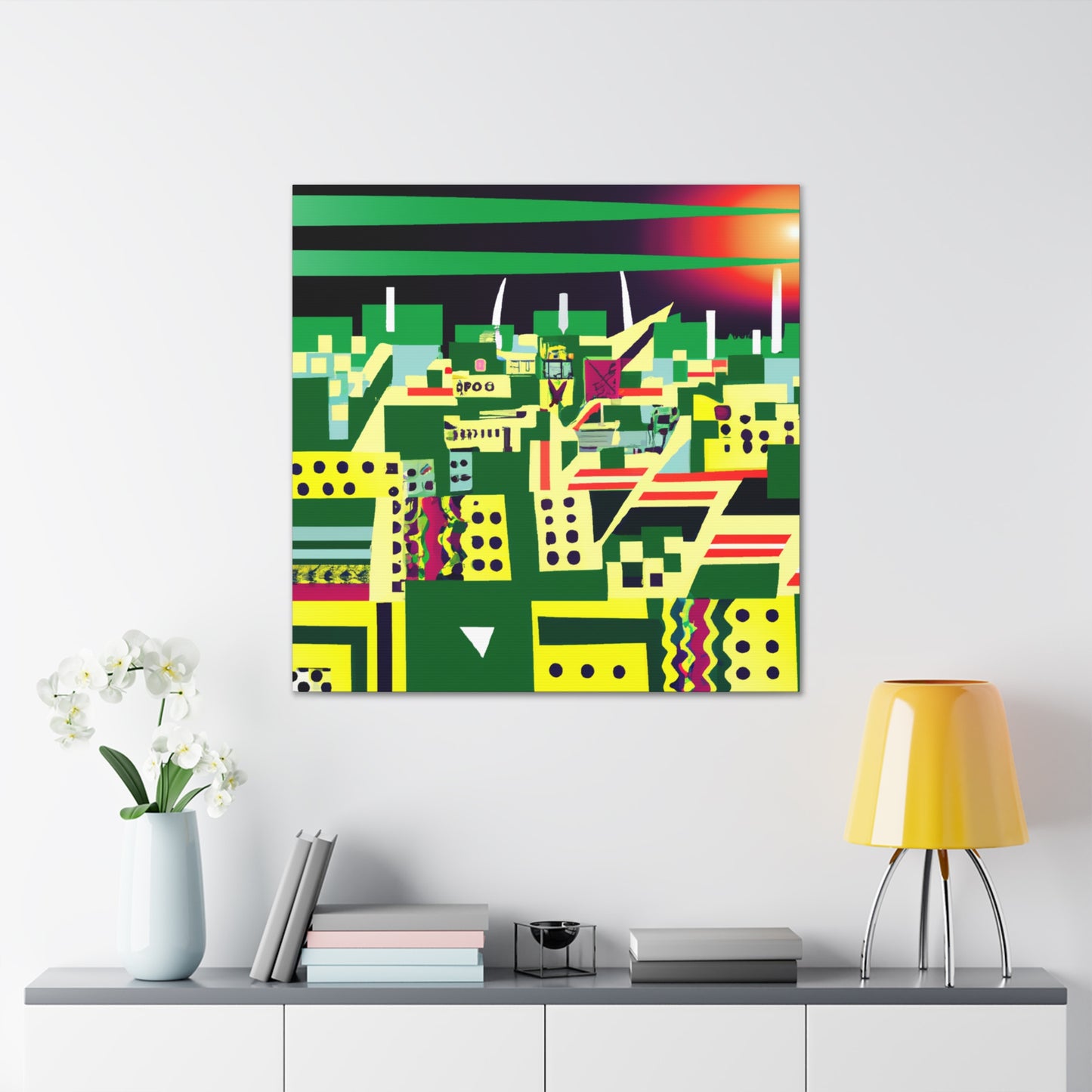Hajar- Middle East - Canvas