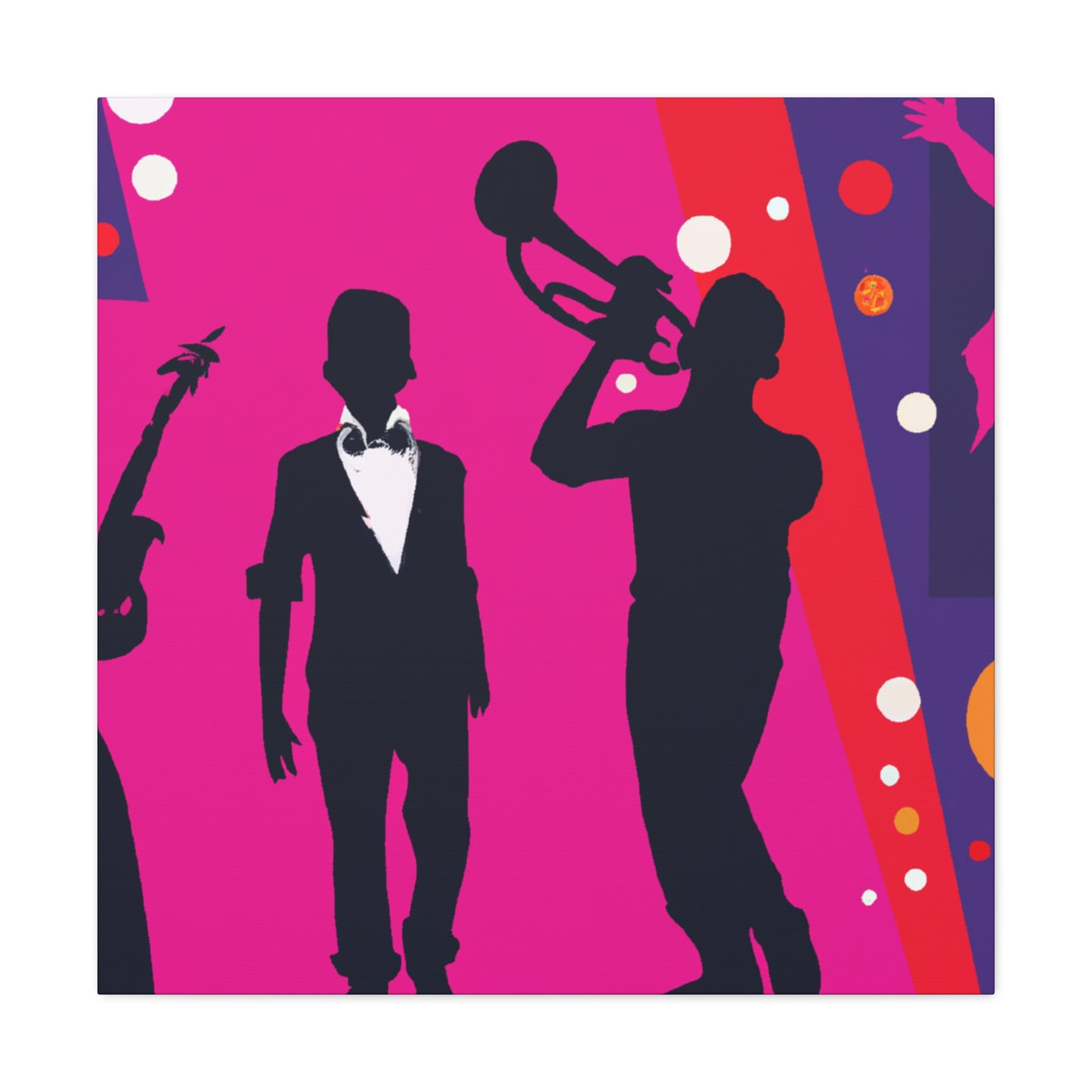 Retro Rockers Records - Retro Music and Film Canvas