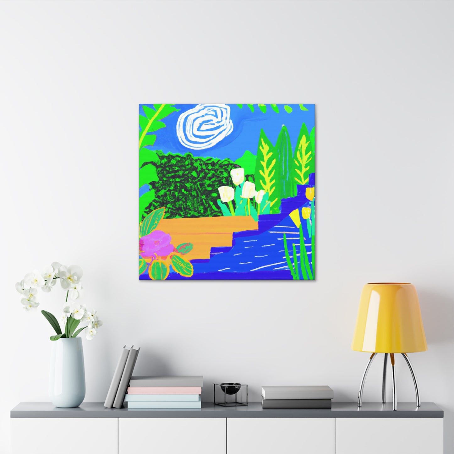 Garden Paradise - Landscape - Canvas