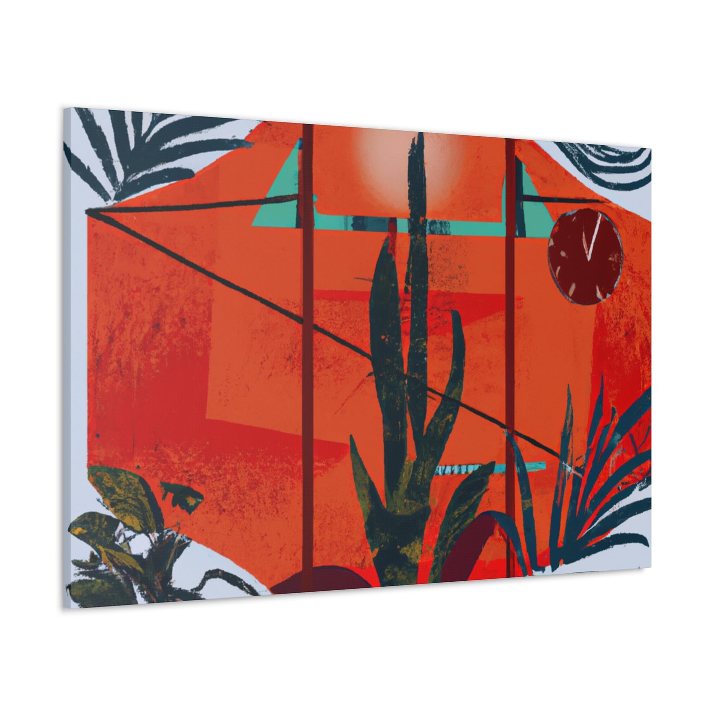 Dreamscape Vista- Midcentury - Canvas